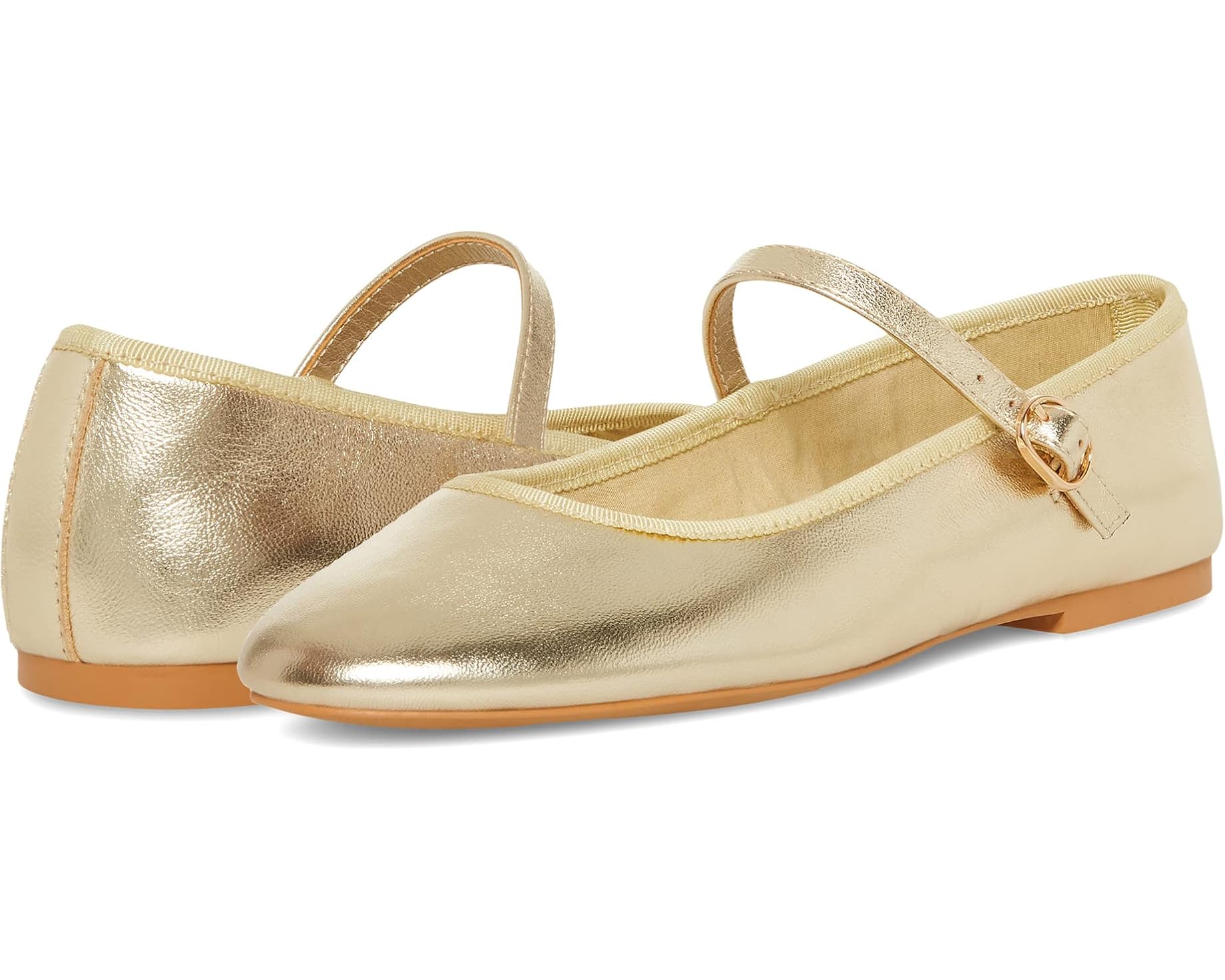 (取寄) スティーブマデン レディース バイオレット フラッツ Steve Madden women Violette Flat Gold|スウィートラグ