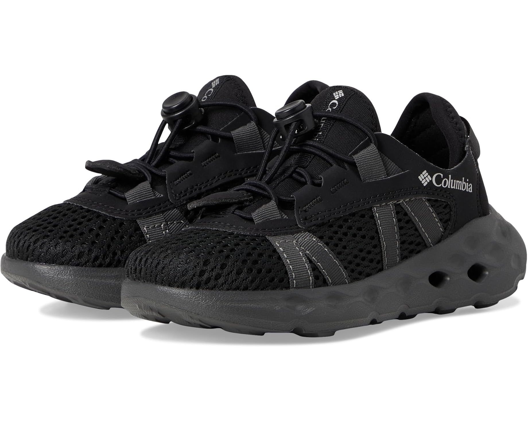 (取寄) コロンビア キッズ ドレインメーカー XTR (トドラー/リトル キッド/ビッグ キッド) Columbia kids Drainmaker XTR (Toddler/Little Kid/Big Kid) Black/Pure Silver｜スウィートラグ