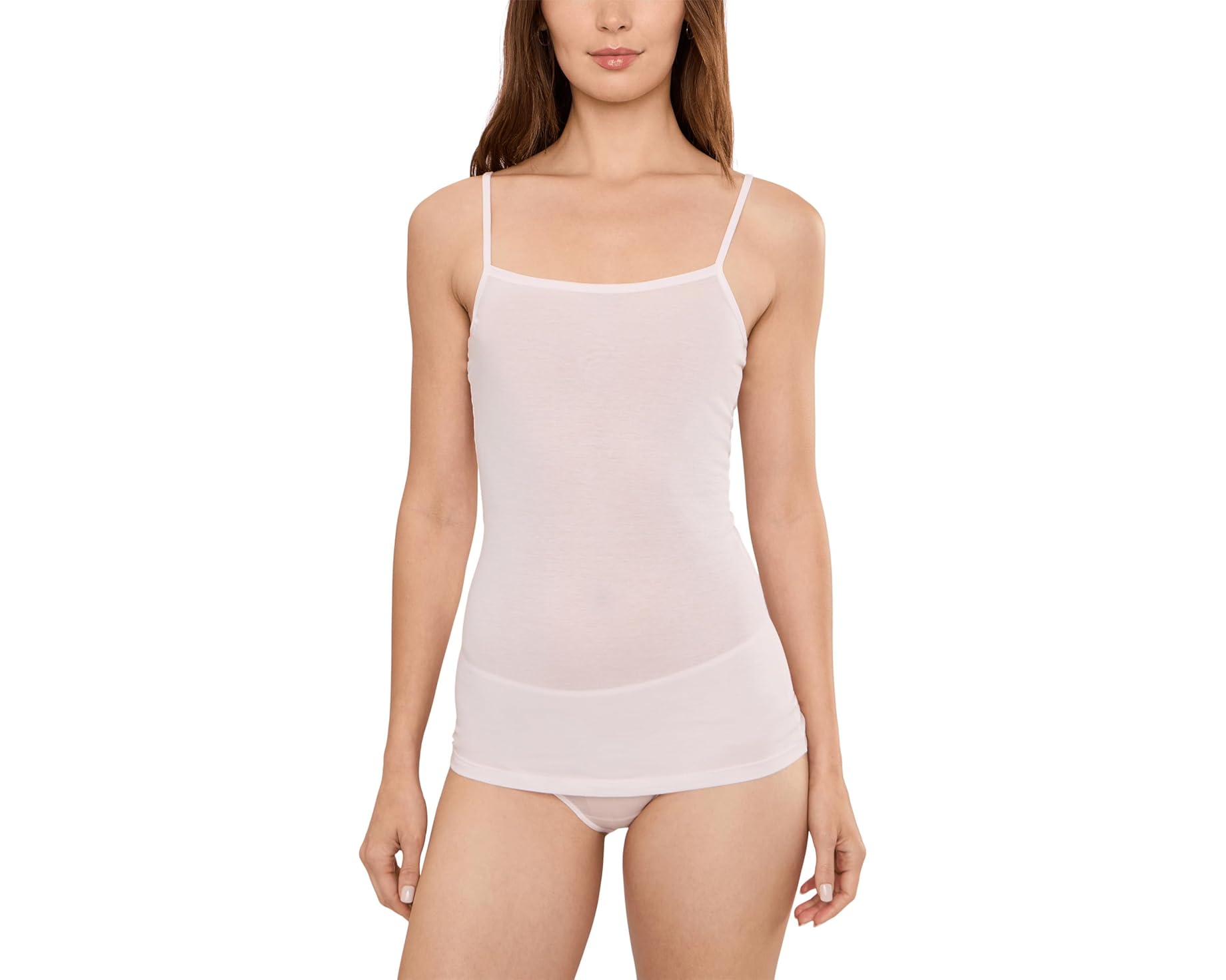 (取寄) ハンロ レディース ウルトラライト スパゲッティ キャミソール Hanro women Ultralight Spaghetti Camisole Honeydew｜スウィートラグ