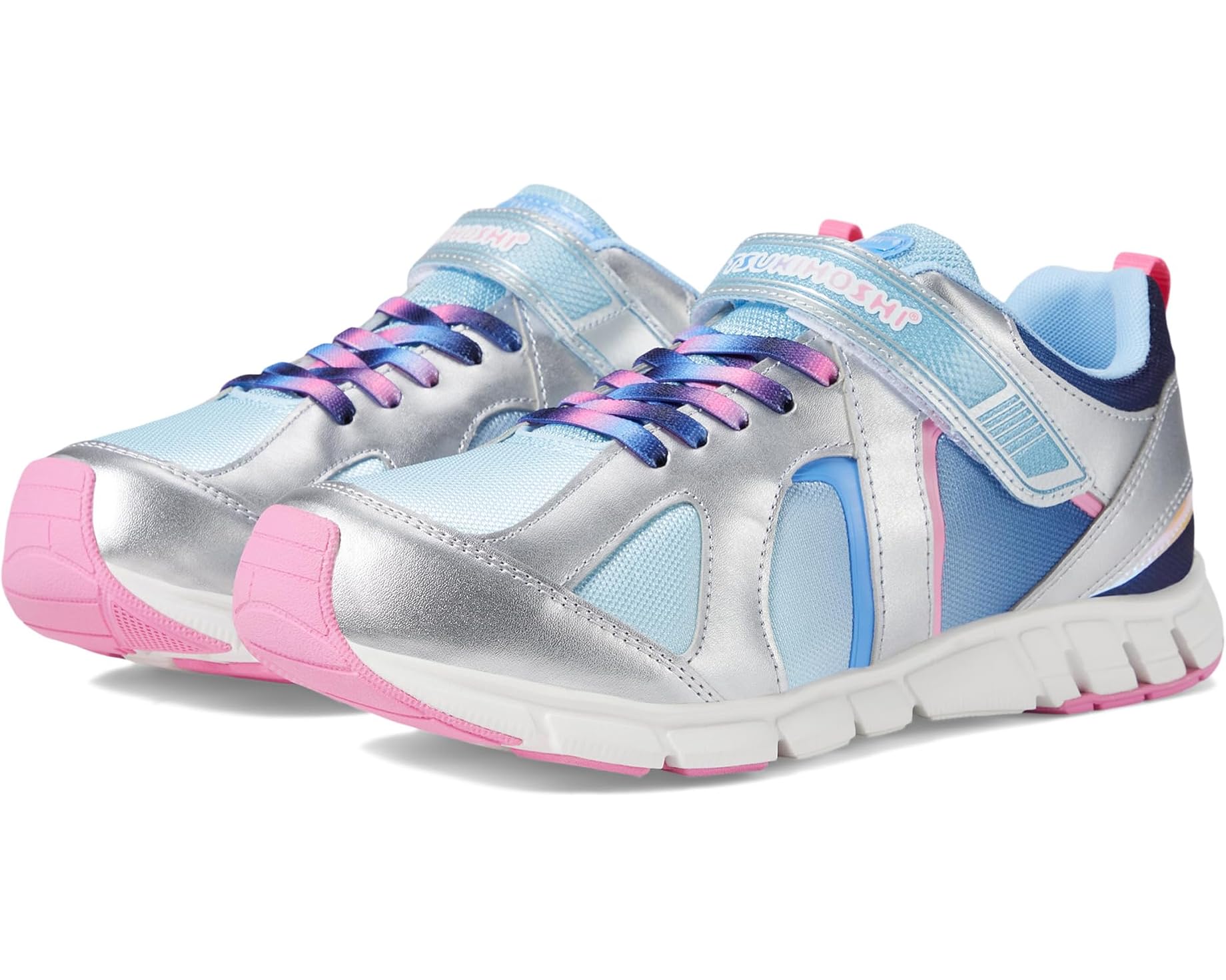 (取寄) キッズ ユース レインボー (リトル キッド/ビッグ キッド) Tsukihoshi kids Youth Rainbow (Little Kid/Big Kid) Silver/Sky｜スウィートラグ