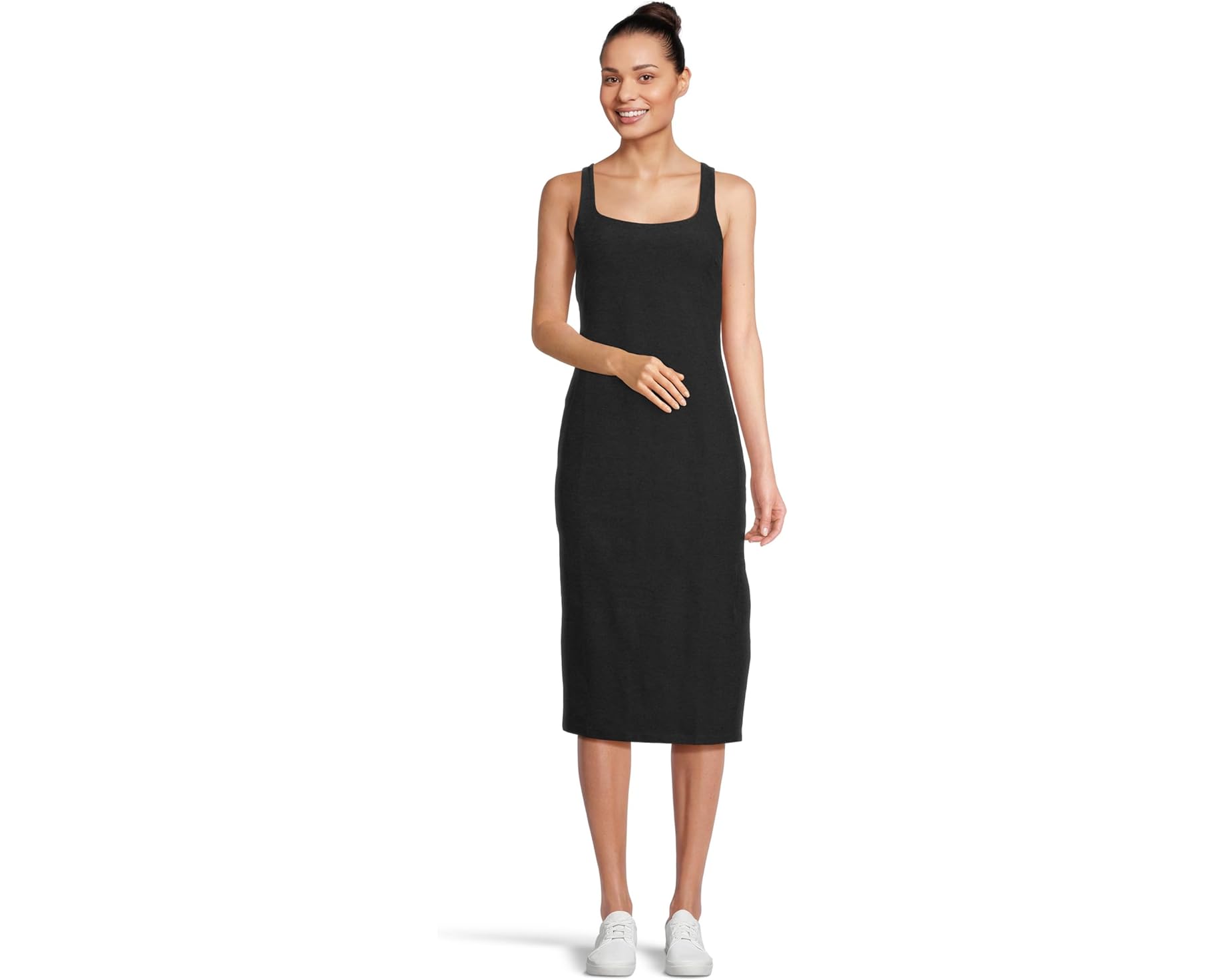 (取寄) ビヨンドヨガ レディース スペースダイ アイコン ミディ ドレス Beyond Yoga women Spacedye Icon Midi Dress Darkest Night|スウィートラグ