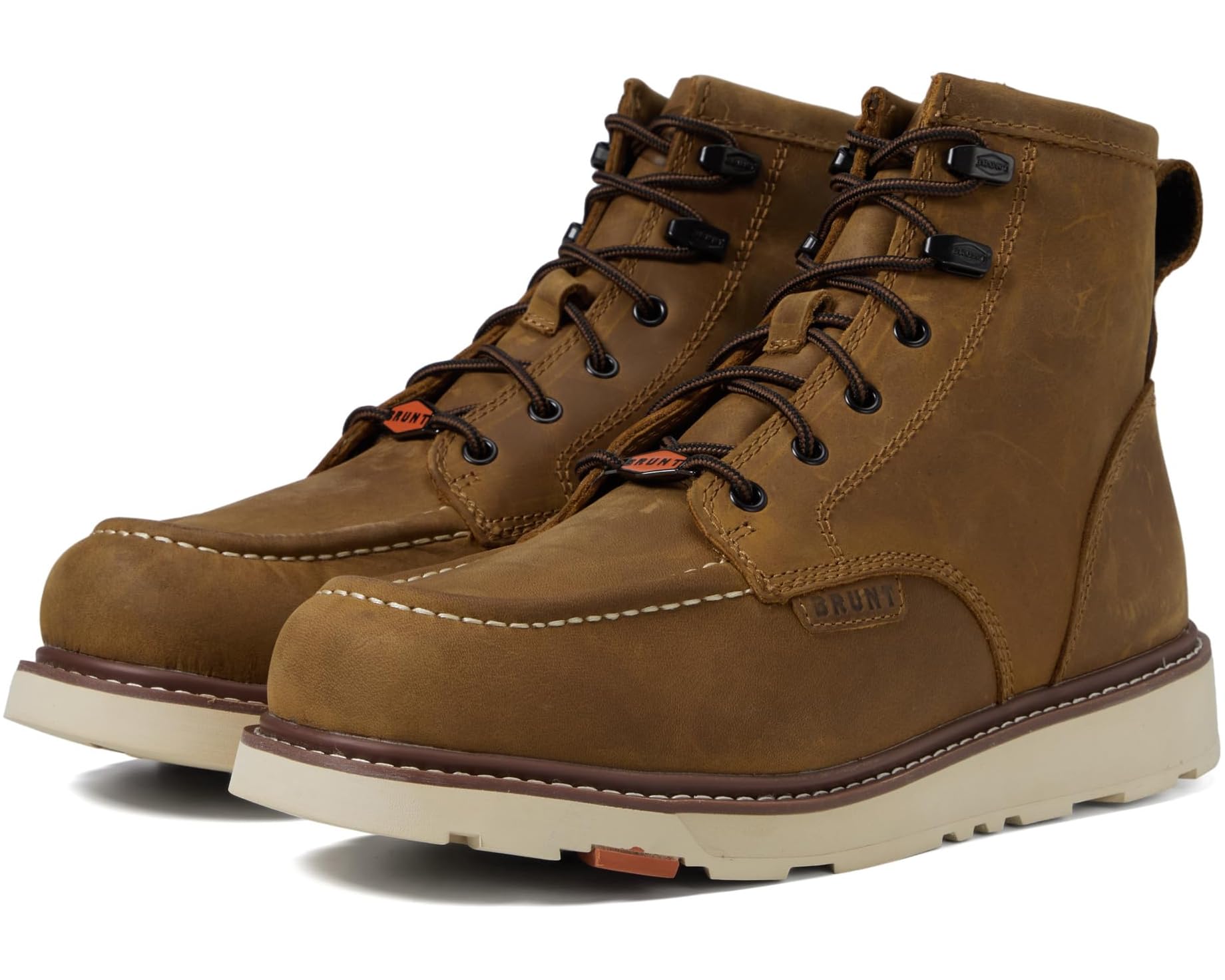 (取寄) ブラント メンズ ザ マリン ソフト トゥ BRUNT men The Marin Soft Toe Brown|スウィートラグ