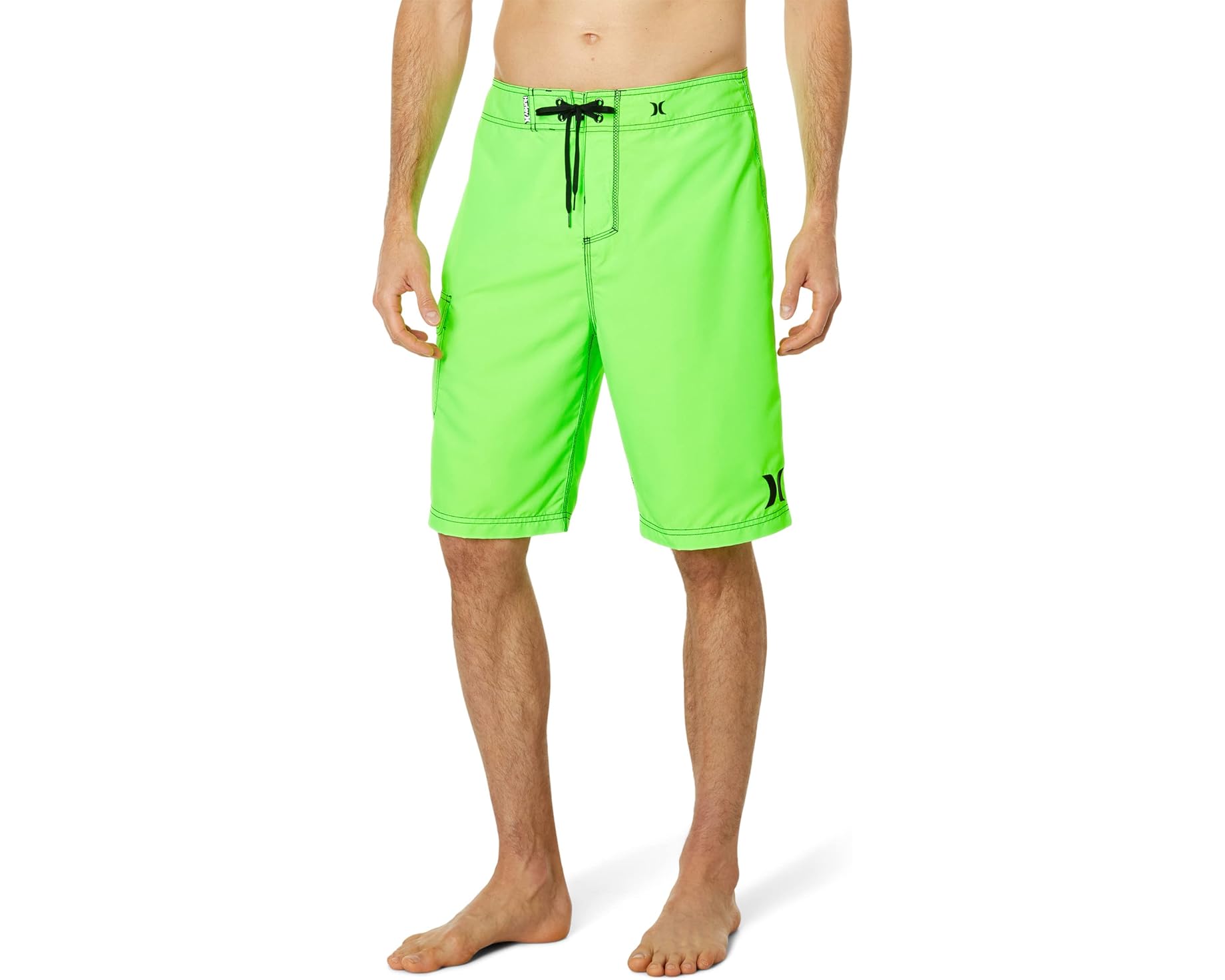 (取寄) ハーレー メンズ ワン オンリー ボードショーツ Hurley men One &amp; Only Boardshort 22" Neon Green/Black｜スウィートラグ
