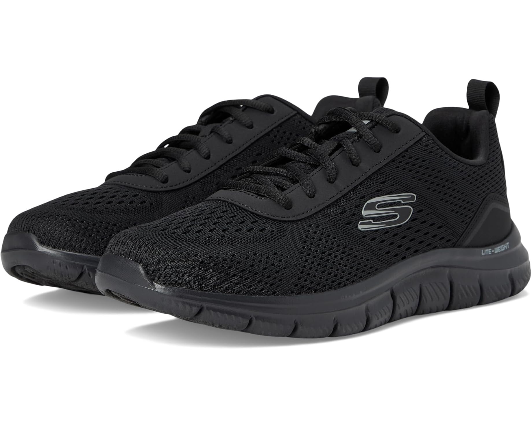 (取寄) スケッチャーズ メンズ トラック SKECHERS men Track Leshur Black/Black｜スウィートラグ