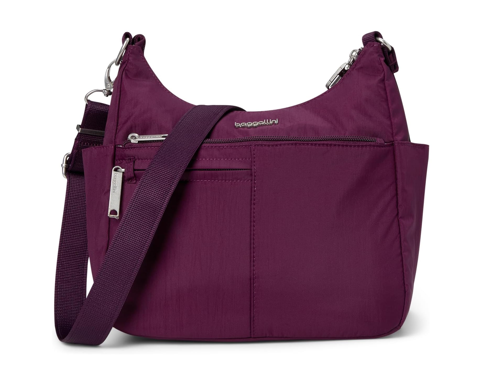 (取寄) バッガリーニ セキュアテックス アンチ-シーフ フリー タイム クロスボディ Baggallini Securtex Anti-Theft Free Time Crossbody Mulberry｜スウィートラグ