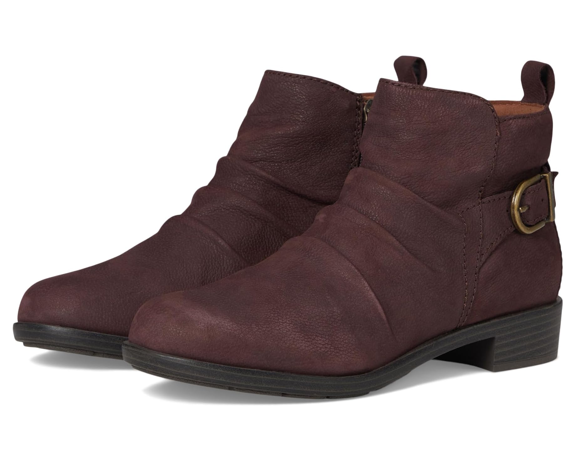 (取寄) コブ ヒル レディース ネッサ Cobb Hill women Nessa Dark Red Leather｜スウィートラグ
