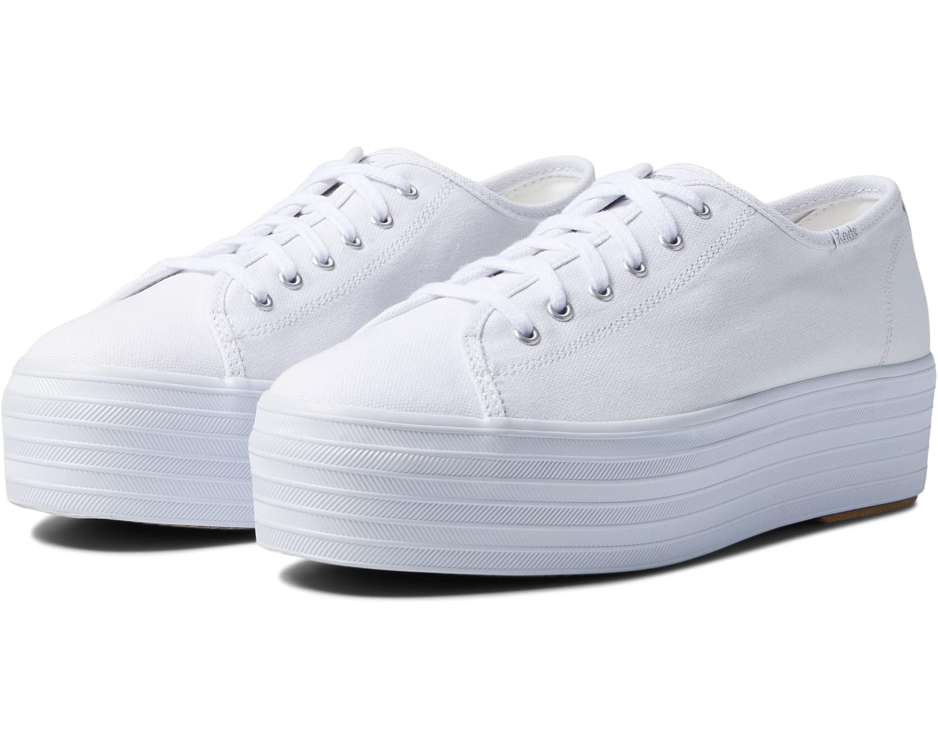 (取寄) ケッズ レディース トリプル アップ キャンバス Keds women Triple Up Canvas White｜スウィートラグ