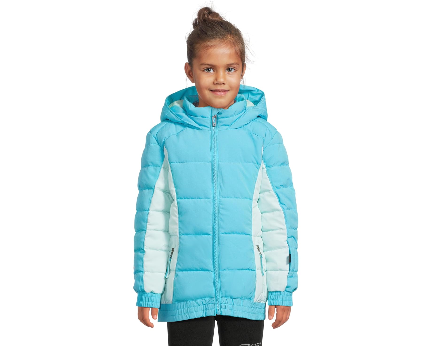 (取寄) スパイダー キッズ ゼイディー シンセティック ダウン ジャケット (トドラー/リトル キッド) Spyder kids Zadie Synthetic Down Jacket (Toddler/Little Kid) Cyan Blue｜スウィートラグ