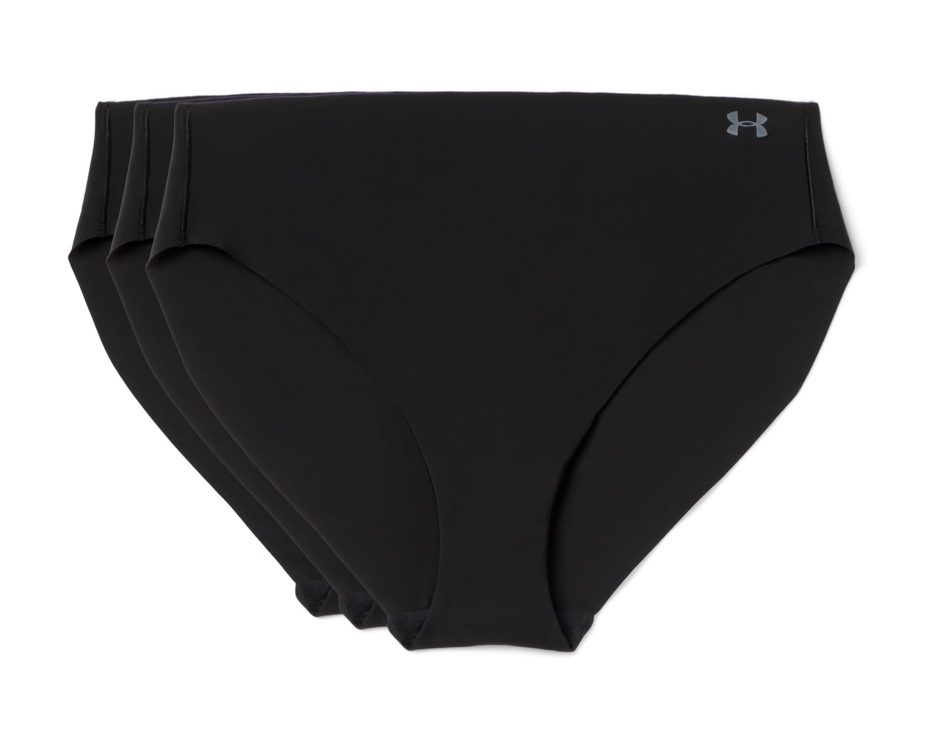 (取寄) アンダーアーマー レディース シームレス ビキニ - 3-パック ソリッド Under Armour women Seamless Bikini - 3-Pack Solid Black｜スウィートラグ