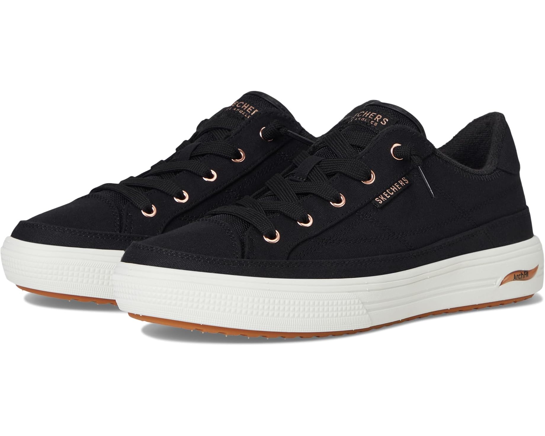 (取寄) スケッチャーズ レディース アーチ フィット ヤー ゼア SKECHERS women Arch Fit Arcade-Meet Ya There Black|スウィートラグ