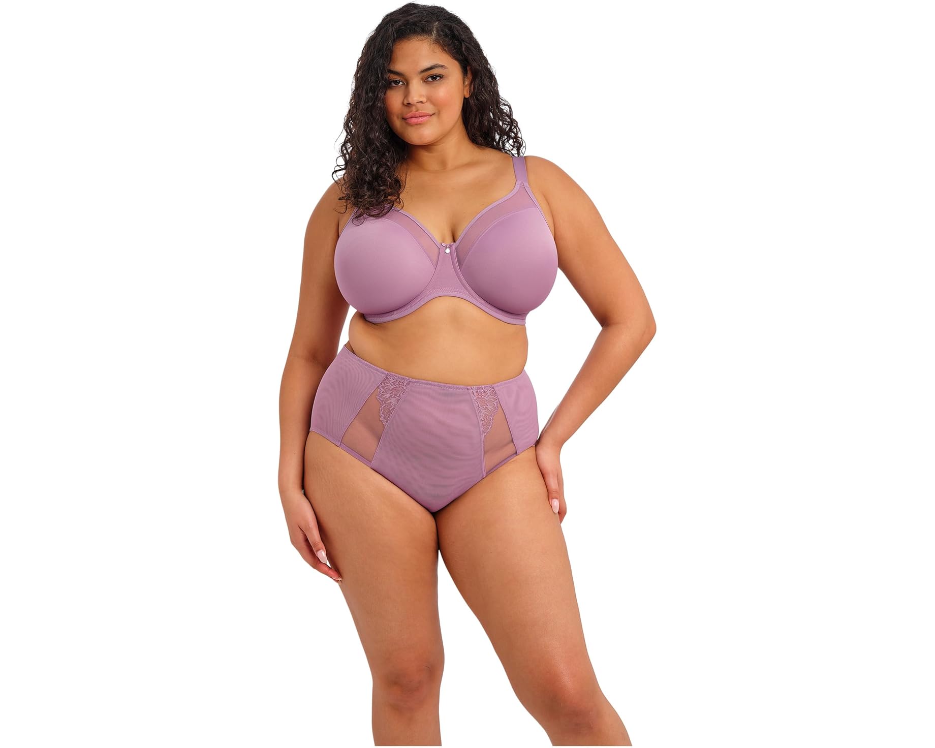 (取寄) エロミ レディース スムース アンダーワイヤー モールデッド ブラ elomi women Smooth Underwire Molded Bra Heather｜スウィートラグ