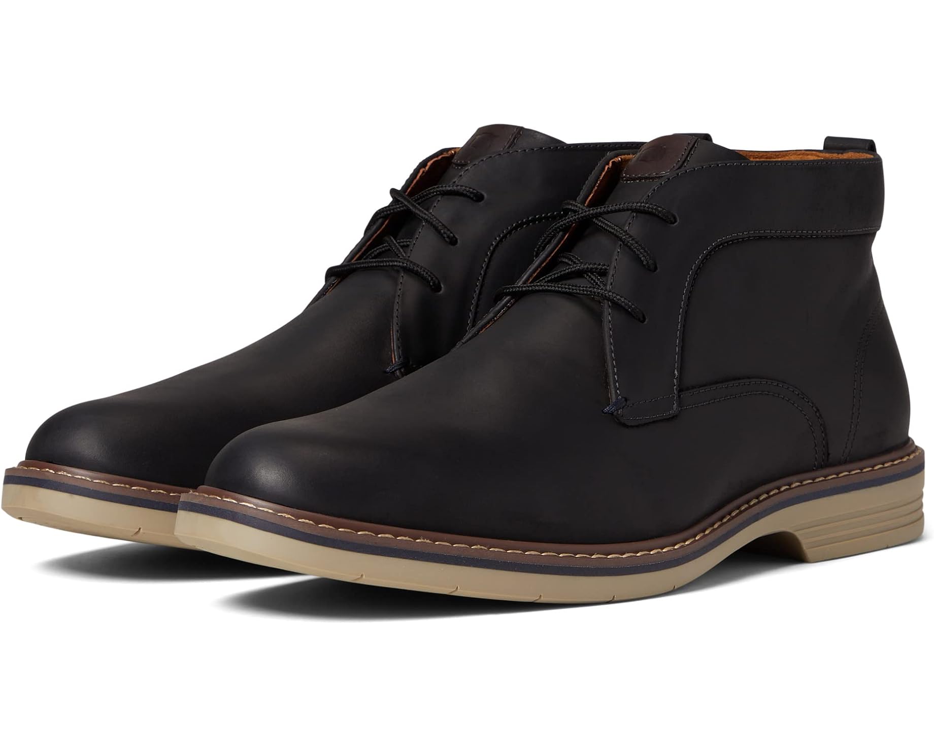 (取寄) フローシャイム メンズ ノーウォーク プレーン トゥ チャッカ ブーツ Florsheim men Norwalk Plain Toe Chukka Boot Black Crazy Horse｜スウィートラグ