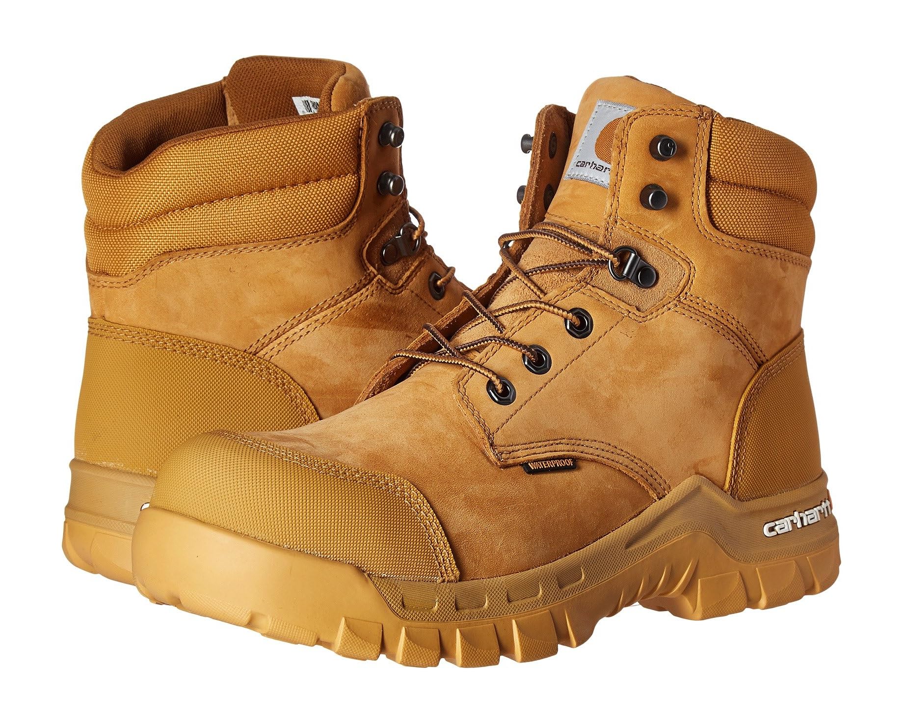(取寄) カーハート メンズ ラギッド フレックス ウォータープルーフ コンプ トゥ ワーク ブーツ Carhartt men 6" Rugged Flex Waterproof Comp Toe Work Boots Wheat Oil Tanned Leather｜スウィートラグ 37,648円