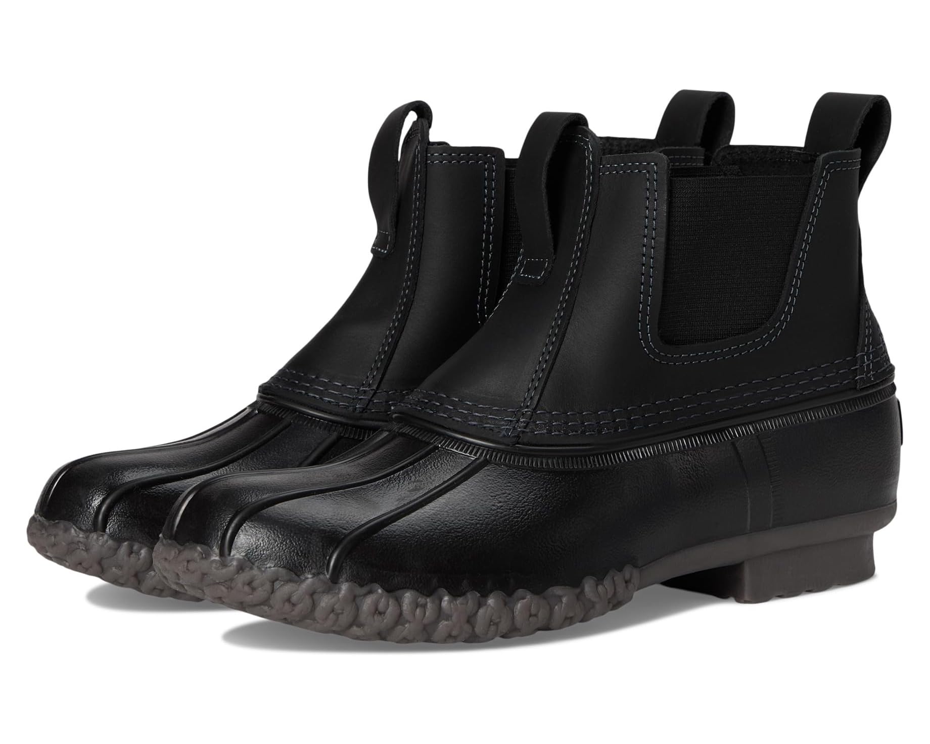 (取寄) エルエルビーン メンズ ビーン ブーツ チェルシー L.L.Bean men Bean Boot 6.5" Chelsea Black/Warm Grey Opaque｜スウィートラグ 35,042円