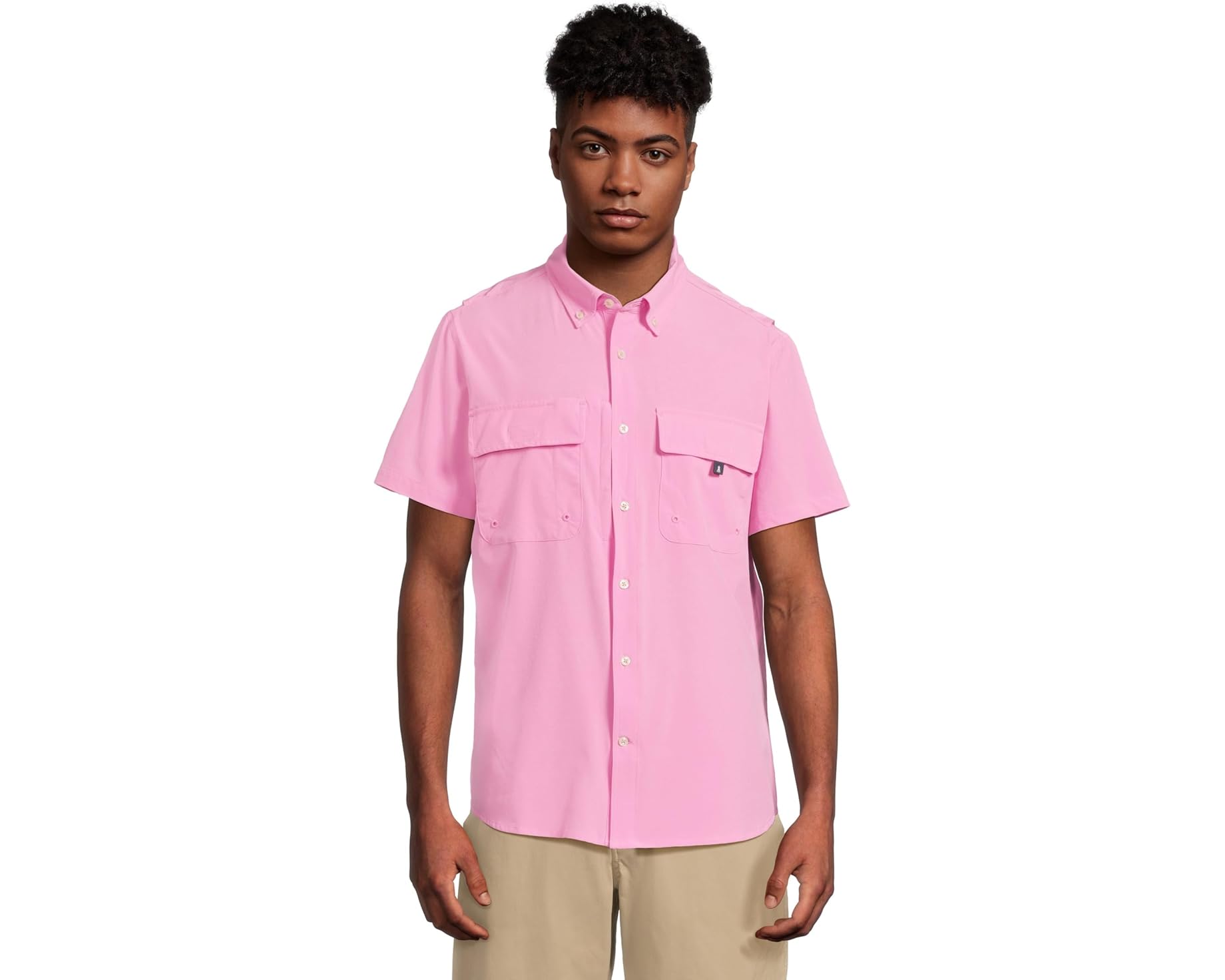 (取寄) チャビーズ メンズ ザ ピンク プラウド Chubbies men The Pink n' Proud (UPF Shirt) Medium Pink｜スウィートラグ