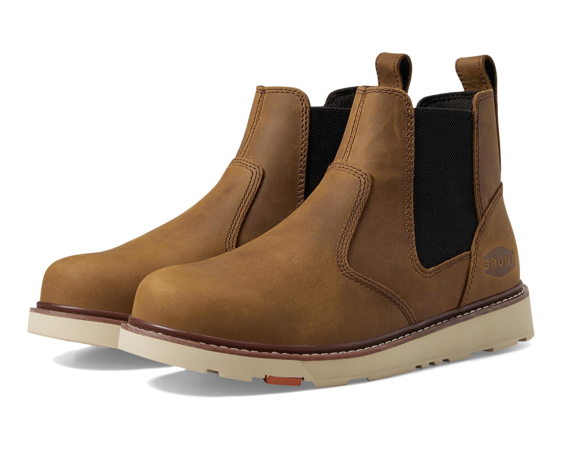 (取寄) ブラント メンズ ザ オーマン ソフト トゥ BRUNT men The Ohman Soft Toe Brown｜スウィートラグ