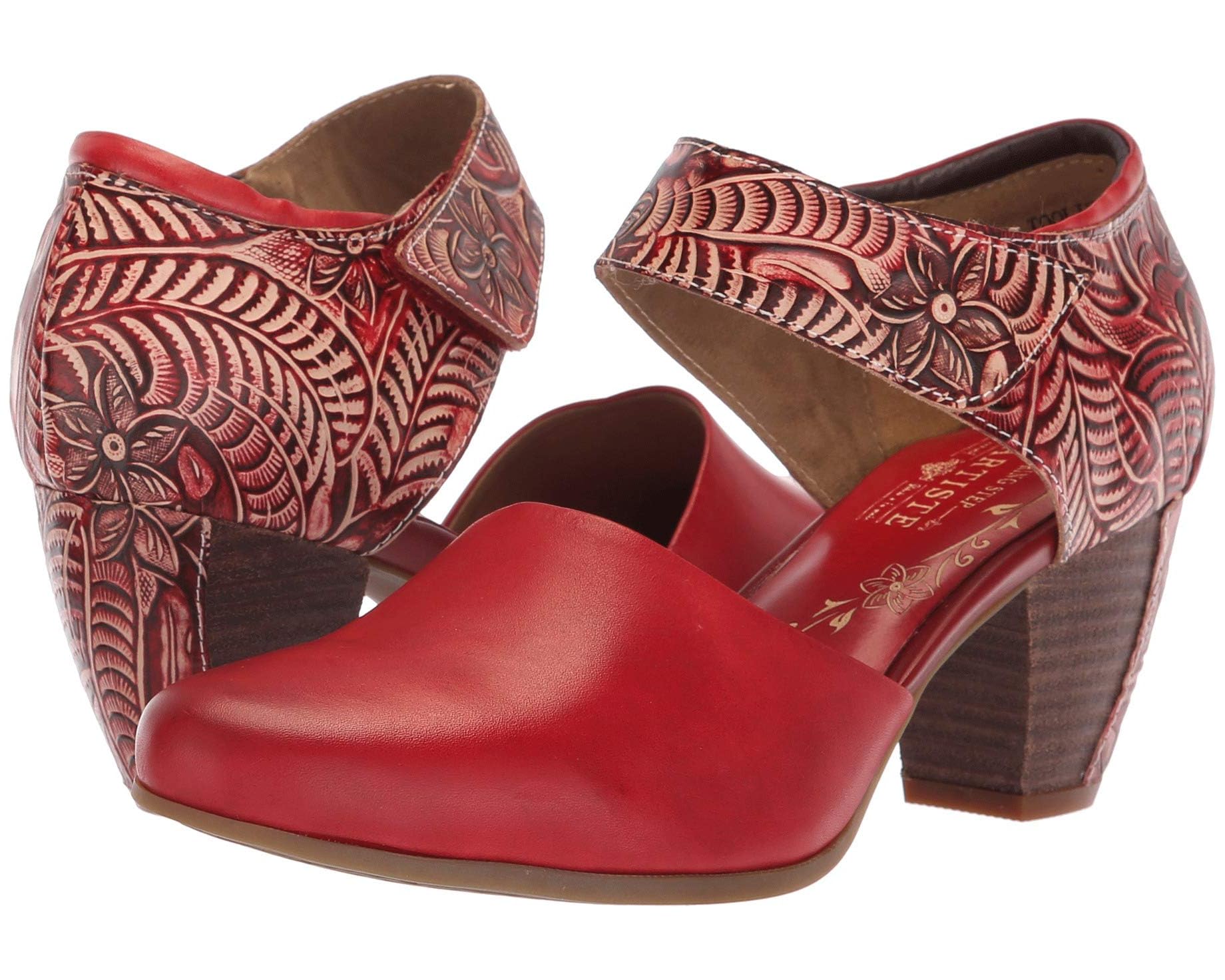 (取寄) レディース ツーリー L'Artiste by Spring Step women Toolie Red|スウィートラグ