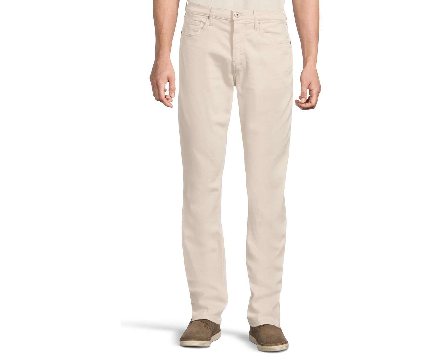 (取寄) ペイジ メンズ フェデラル トランセンド スリム ストレート フィット パンツ Paige men Federal Transcend Slim Straight Fit Pants Sea Shell|スウィートラグ
