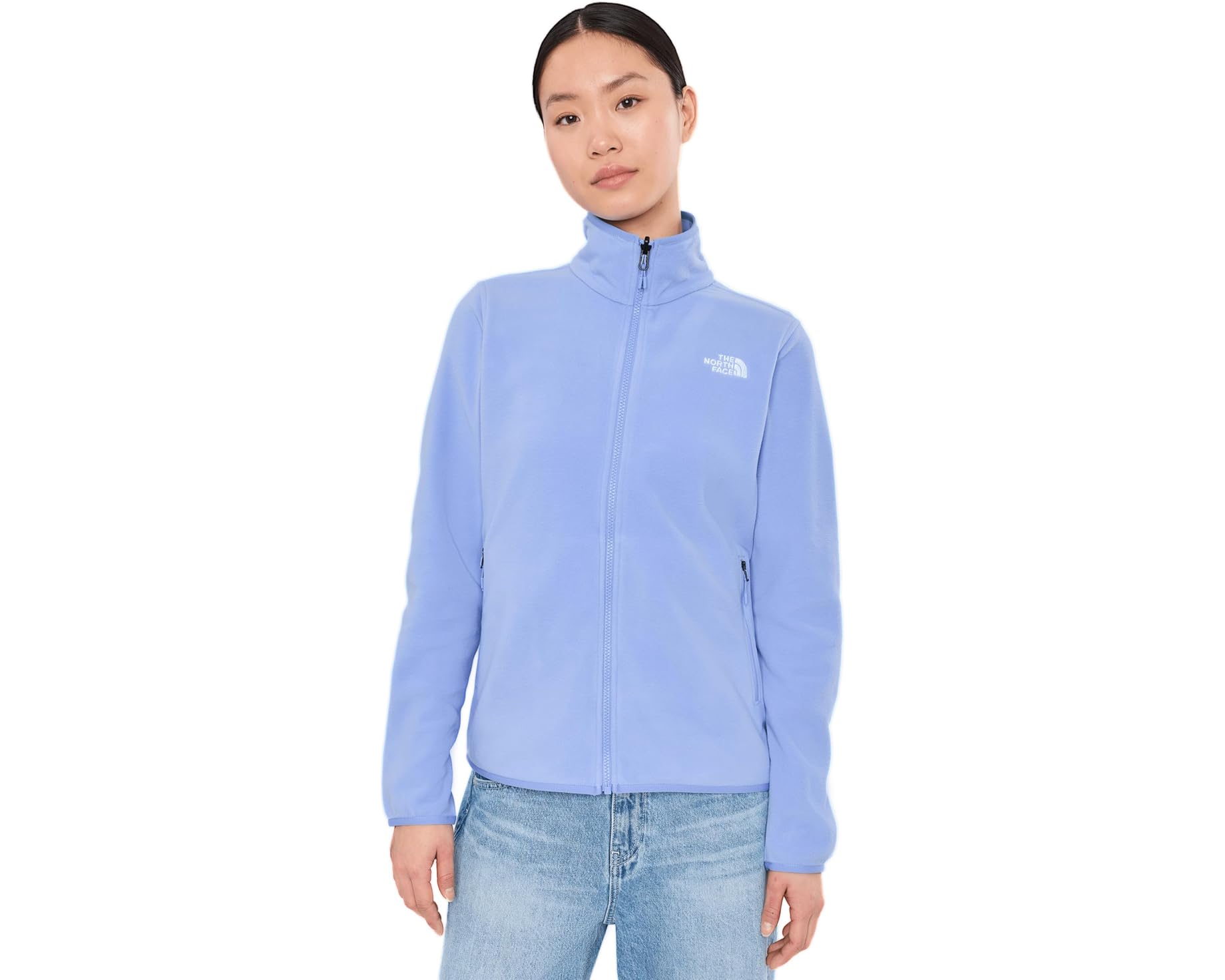 (取寄) ノースフェイス レディース グレイシャー フリース ジャケット The North Face women Glacier Fleece Jacket Periwinkle Glow｜スウィートラグ