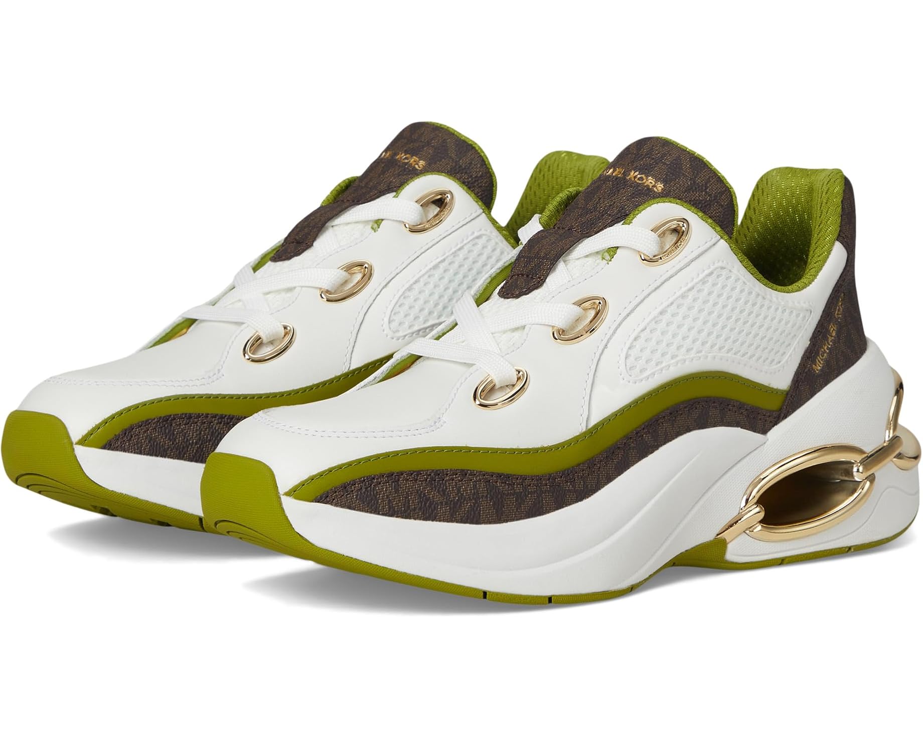 (取寄) マイケルコース レディース トーニ トレーナー MICHAEL Michael Kors women Toni Trainer Meadow Green｜スウィートラグ