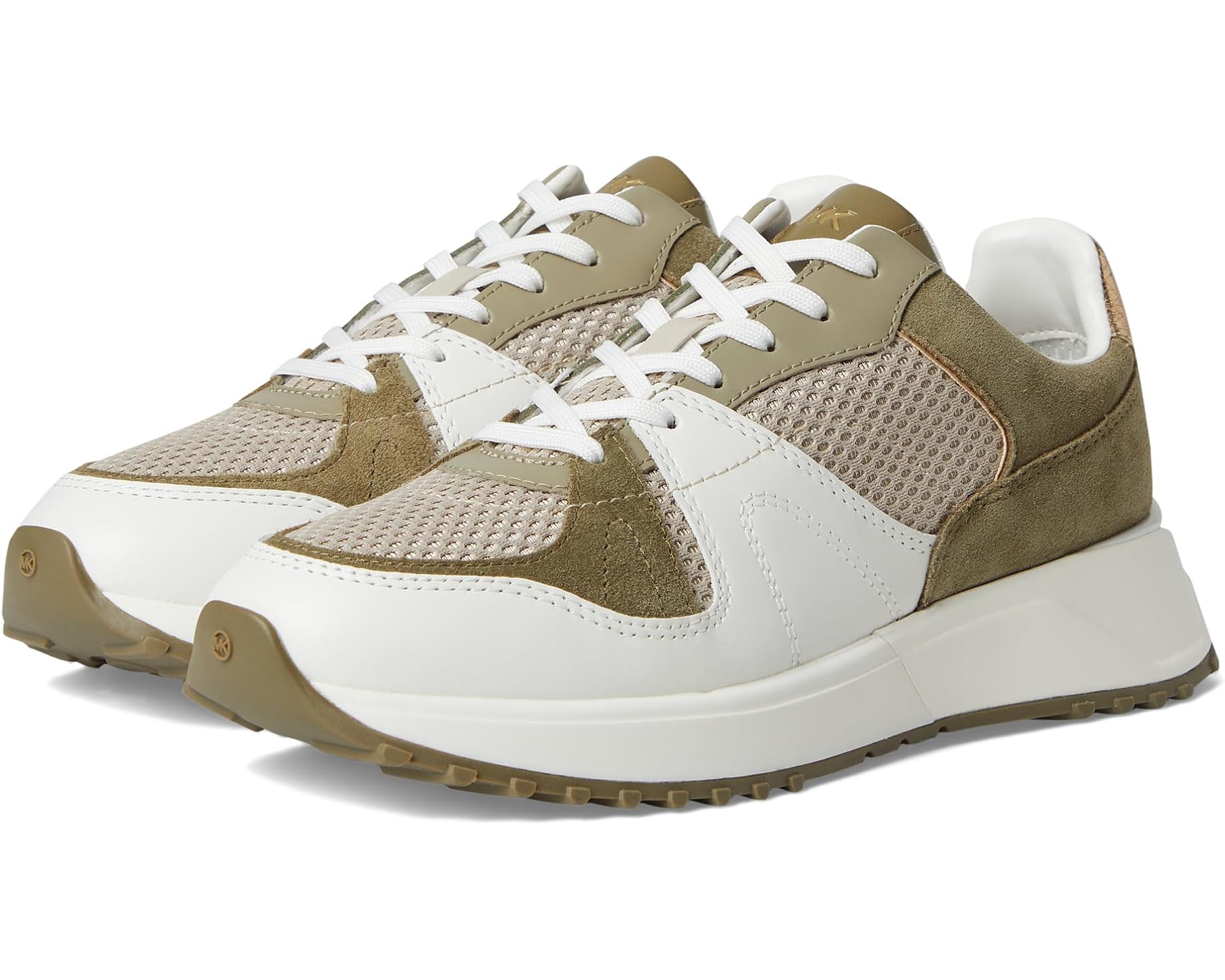 (取寄) マイケルコース レディース ジャイム トレーナー MICHAEL Michael Kors women Jaime Trainer Safari Green Multi｜スウィートラグ
