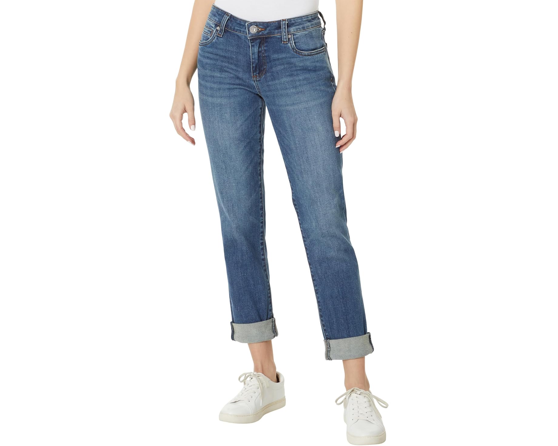 (取寄) カット フロム ザ クロス レディース キャサリン ボーイフレンズ ジーンズ KUT from the Kloth women Catherine Boyfriend Jeans Authenticity｜スウィートラグ