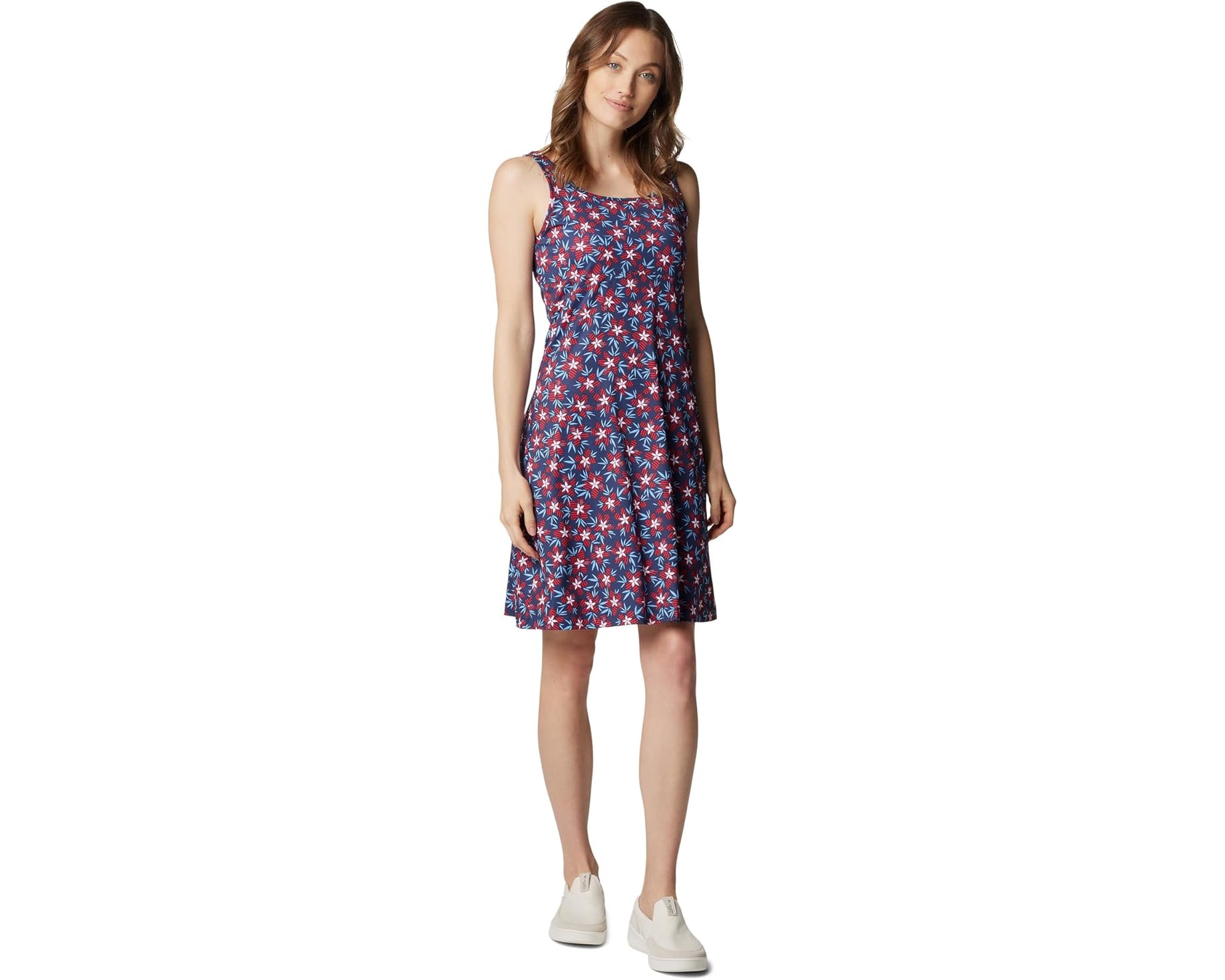 (取寄) コロンビア レディース フリーザー 3 ドレス Columbia women Freezer III Dress Nocturnal Hibiscustripe|スウィートラグ