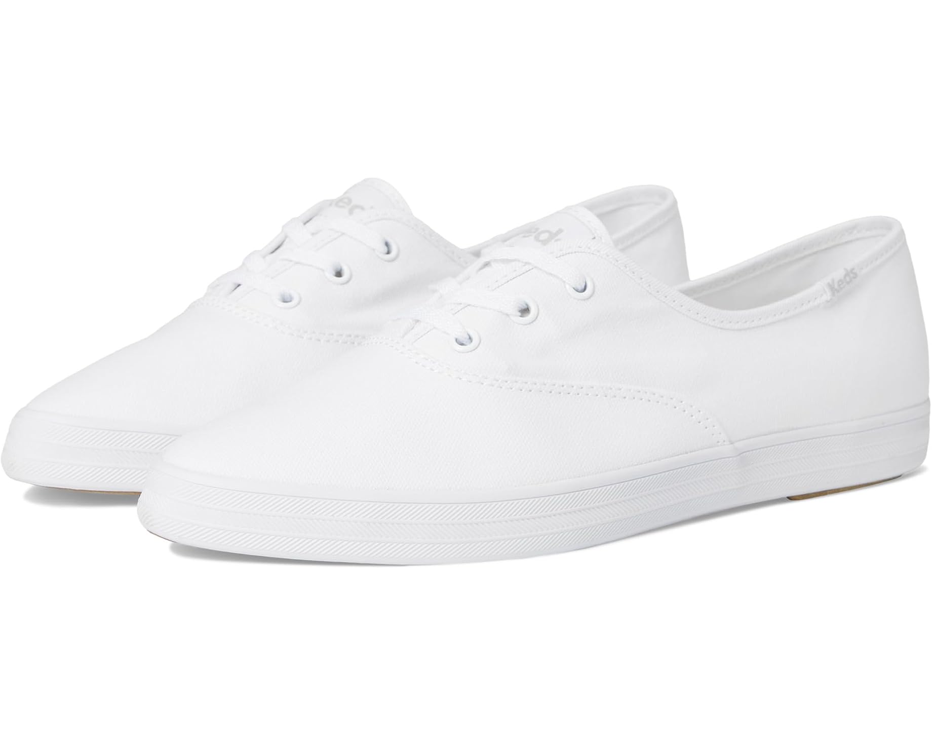(取寄) ケッズ レディース チャンピオン ポイント ロウ Keds women Champion Point Low White Canvas|スウィートラグ