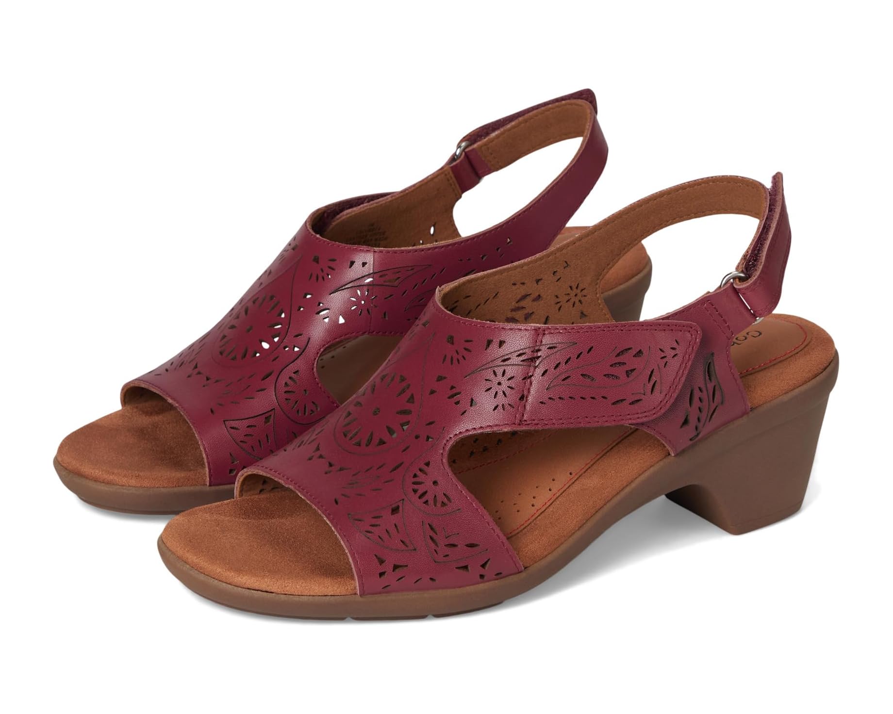 (取寄) コブ ヒル レディース Cobb Hill women Corria Burgundy Leather|スウィートラグ
