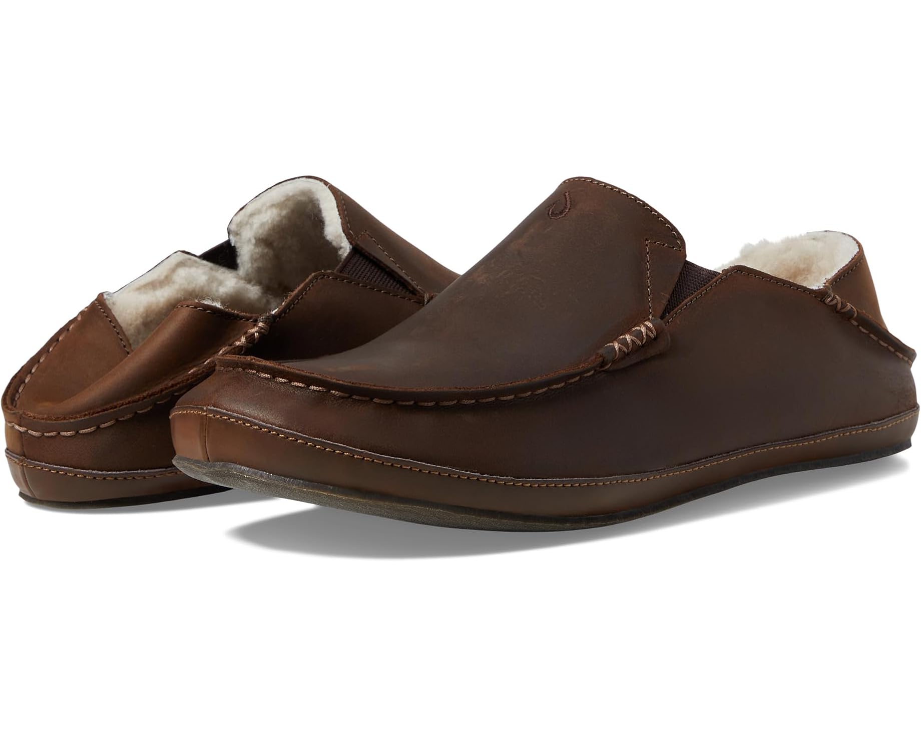 (取寄) オルカイ メンズ モロア スリッパ OluKai men Moloa Slipper Dark Wood/Dark Wood｜スウィートラグ