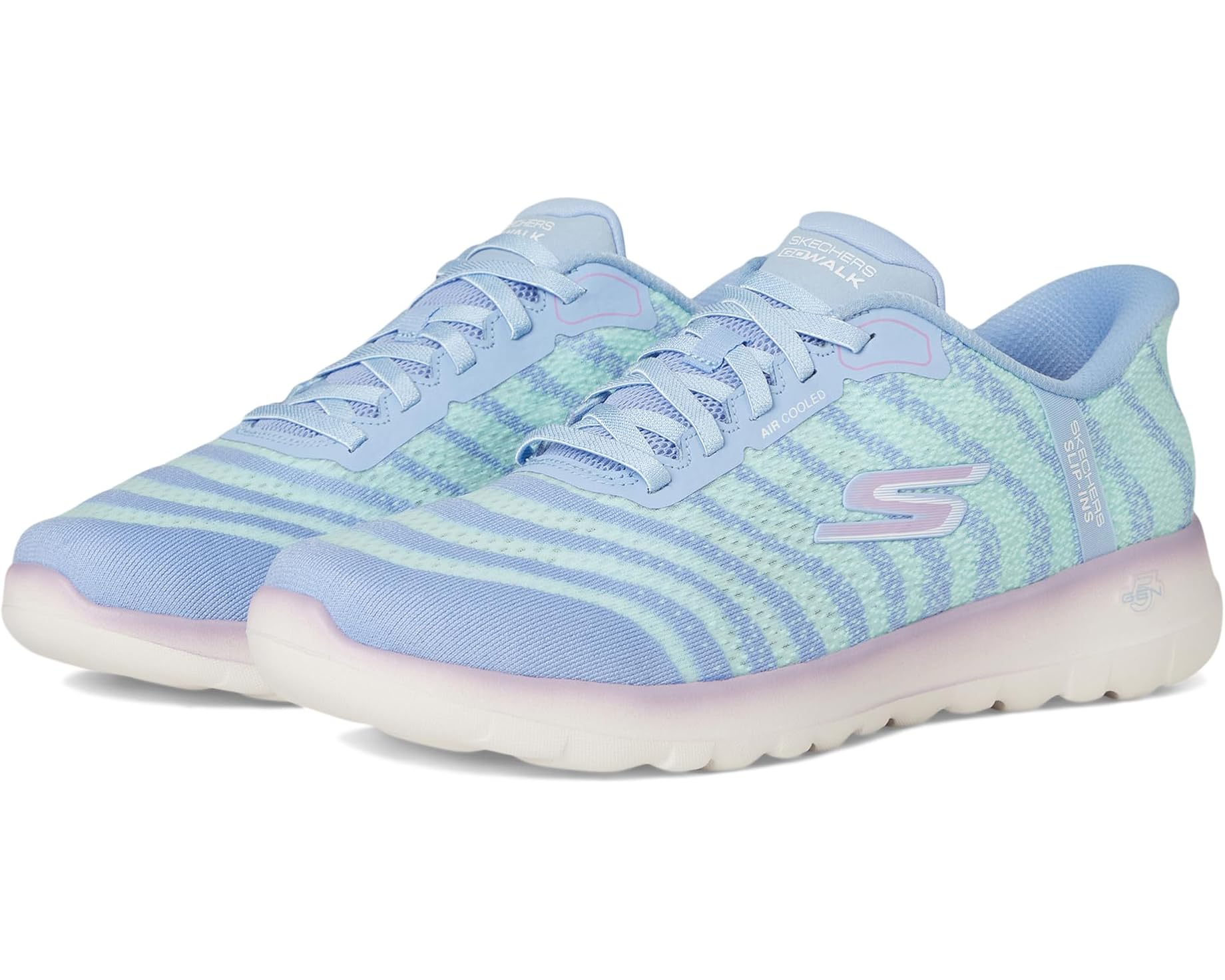 (取寄) スケッチャーズ パフォーマンス レディース ゴー ウォーク ジョイ ジュノー ハンズ フリー スリップ-インス SKECHERS Performance women Go Walk Joy Juneau Hands Free Slip-Ins Blue/Mint｜スウィートラグ
