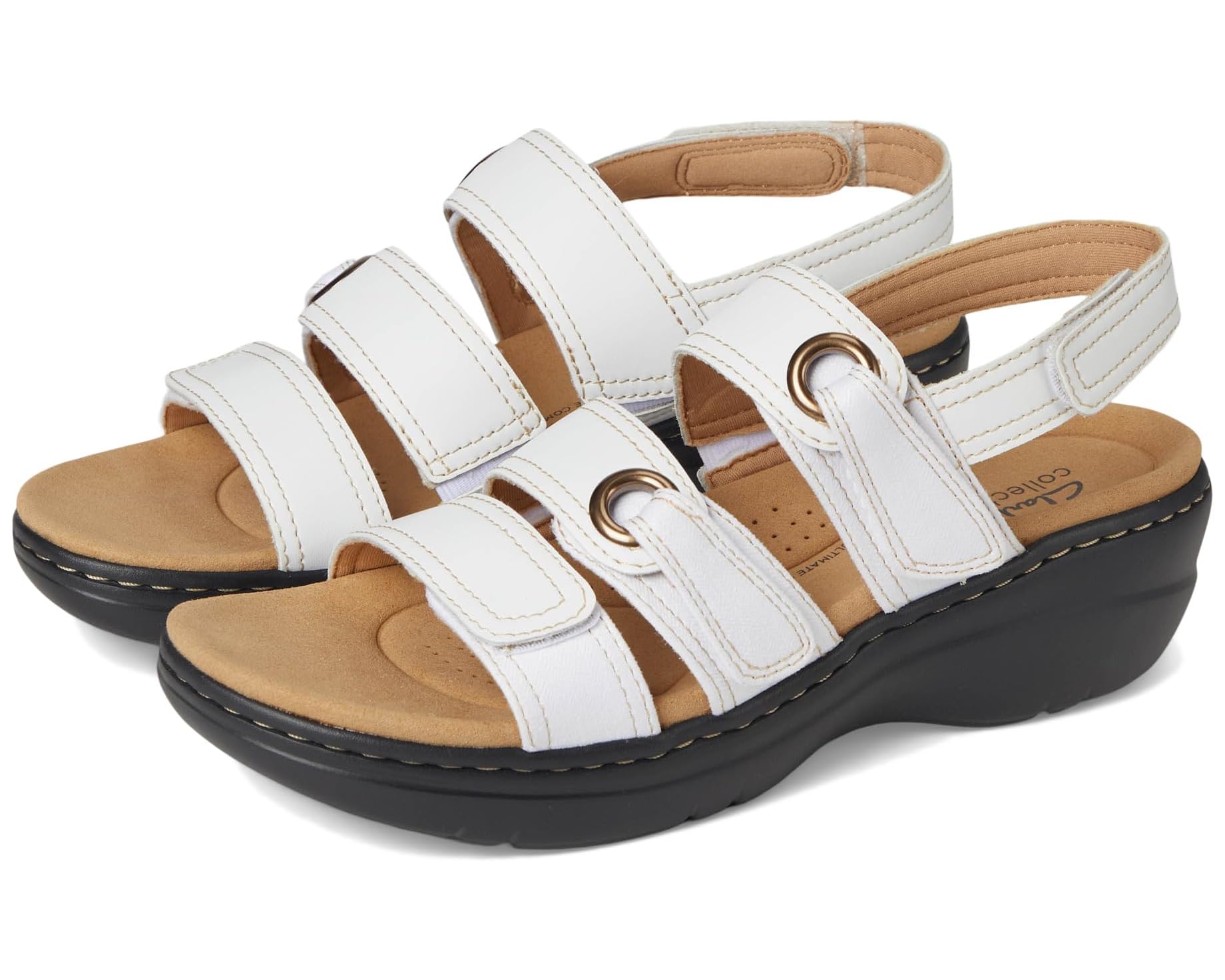 (取寄) クラークス レディース マーリア 2 バリ Clarks women Merliah 2 Bali White Combi Leather|スウィートラグ