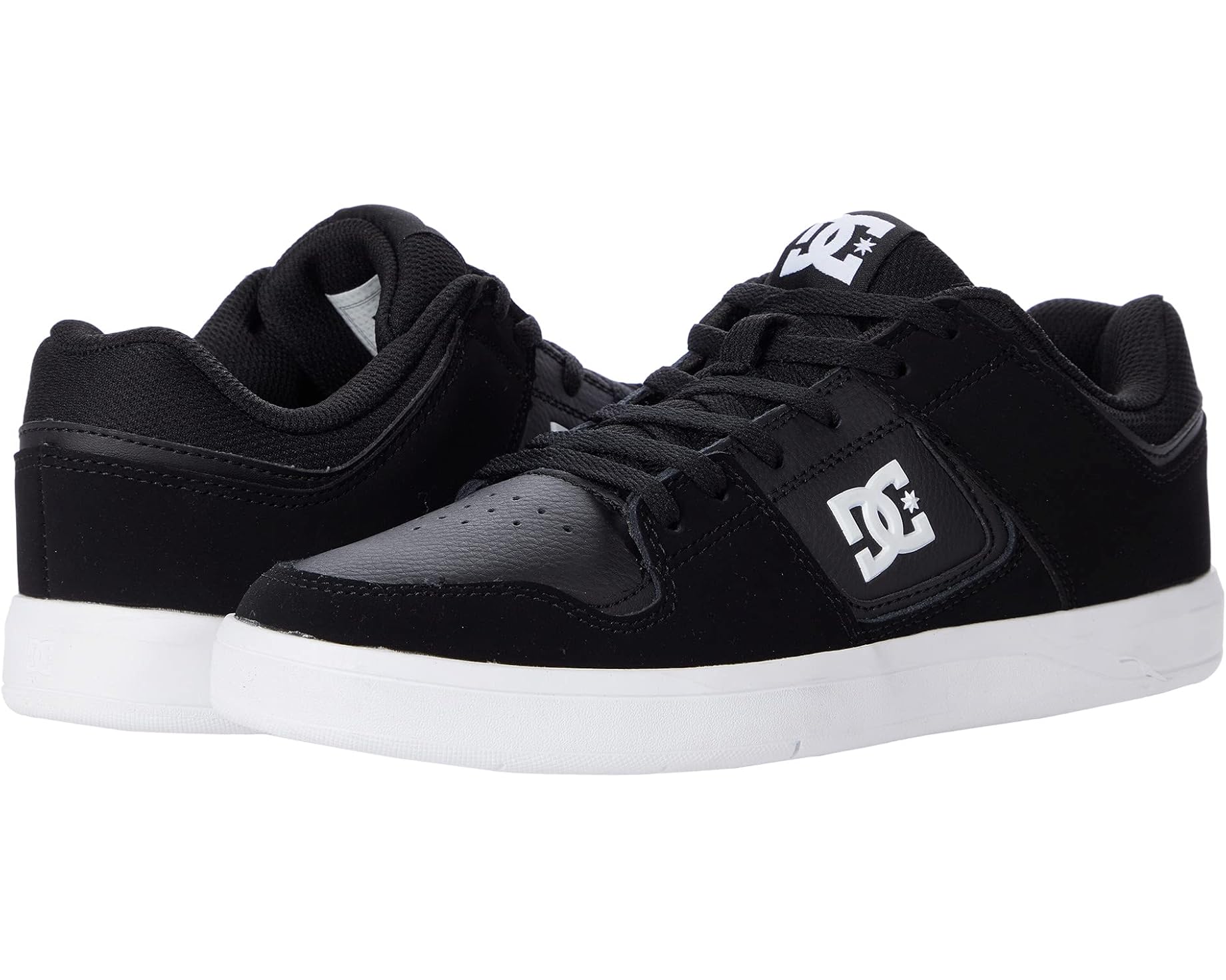 (取寄) DC メンズ キュア カジュアル ロウ トップ スケート シューズ スニーカー DC men Cure Casual Low Top Skate Shoes Sneakers Black｜スウィートラグ