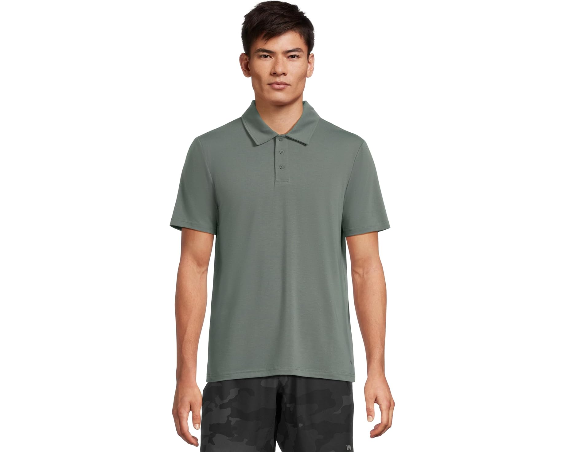 (取寄) ルーカ メンズ バランス ポロ RVCA men Balance Polo Balsam Green｜スウィートラグ