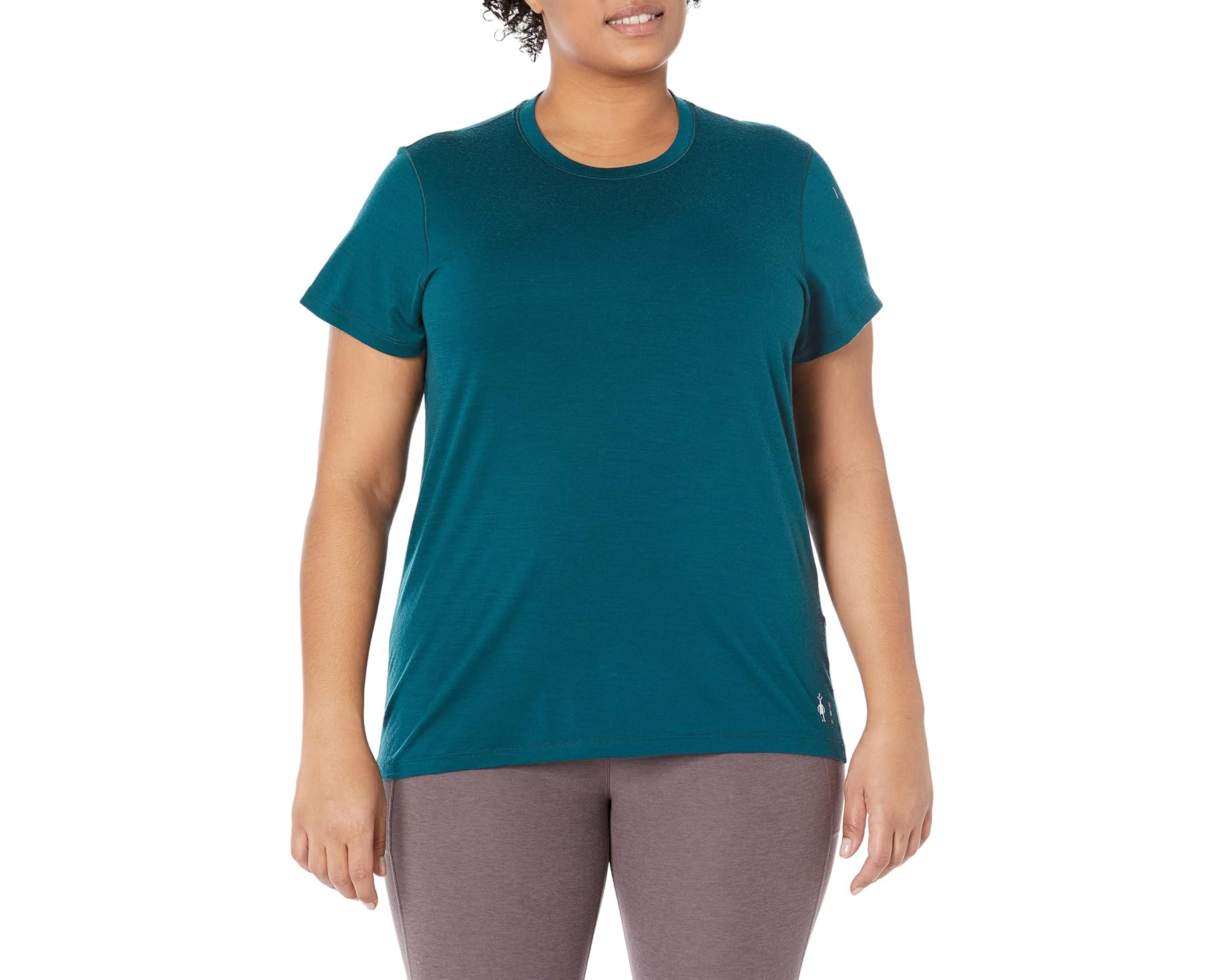 (取寄) スマートウール レディース プラス サイズ メリノ ショート スリーブ ティー Smartwool women Plus Size Merino Short Sleeve Tee Twilight Blue｜スウィートラグ