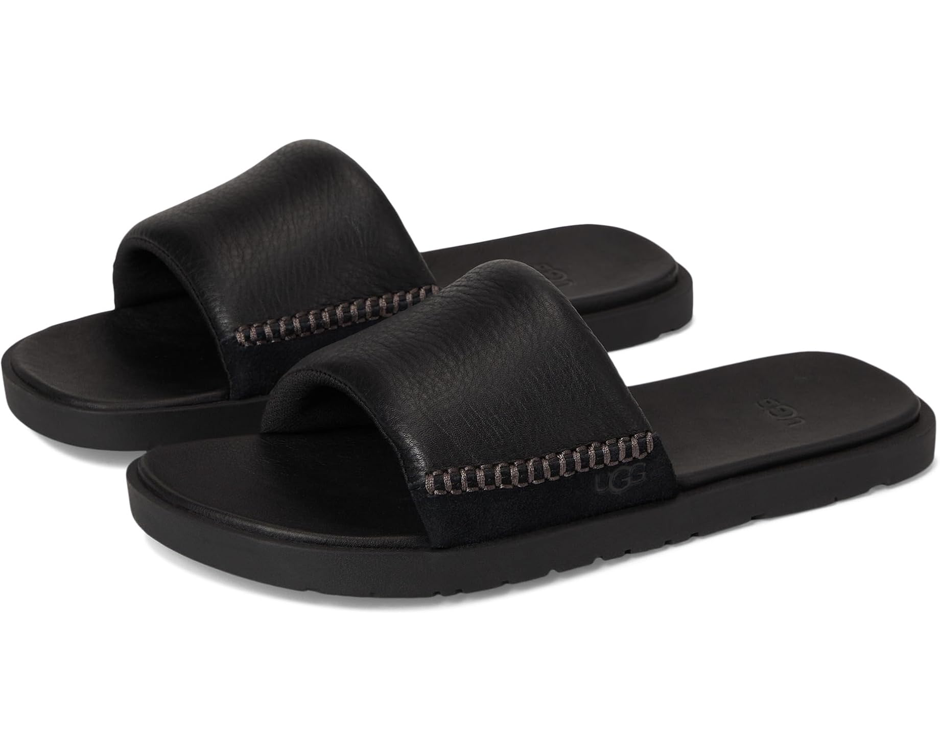 (取寄) アグ メンズ リ スライド UGG men Seasdie II slide Black｜スウィートラグ 22,848円