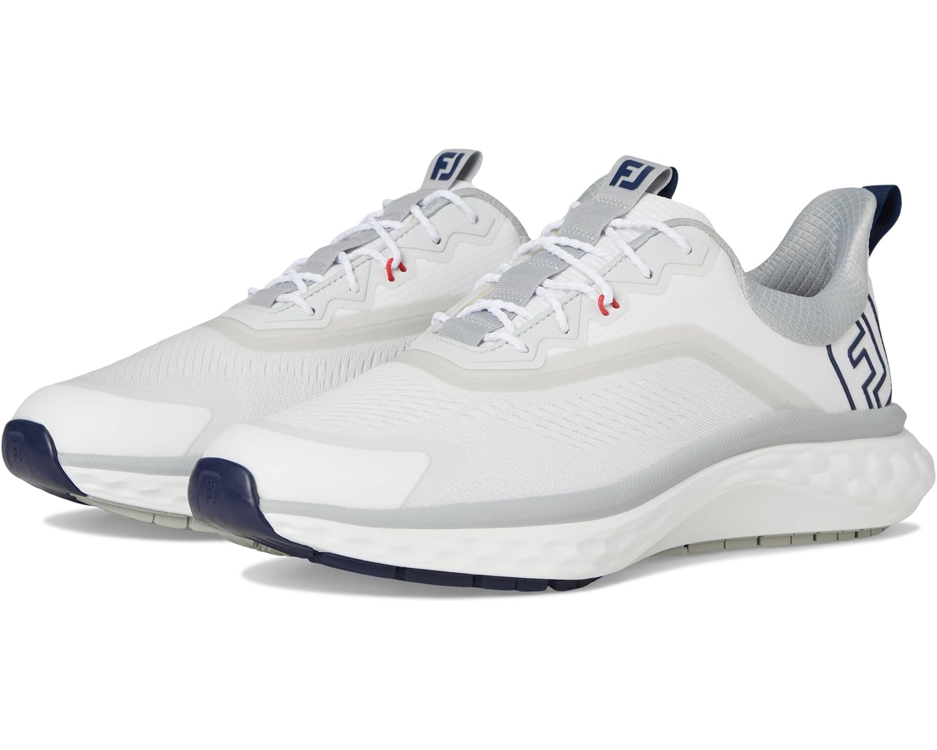 (取寄) フットジョイ メンズ FJ クオンタム ゴルフ シューズ FootJoy men FJ Quantum Golf Shoes White/White/Grey｜スウィートラグ
