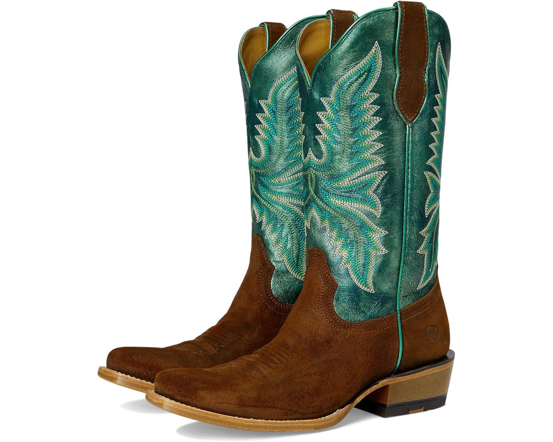 (取寄) アリアット レディース フューチュリティ フラッシュ ウェスタン ブーツ Ariat women Futurity Flash Western Boots Glazed Ginger/Night Vision｜スウィートラグ