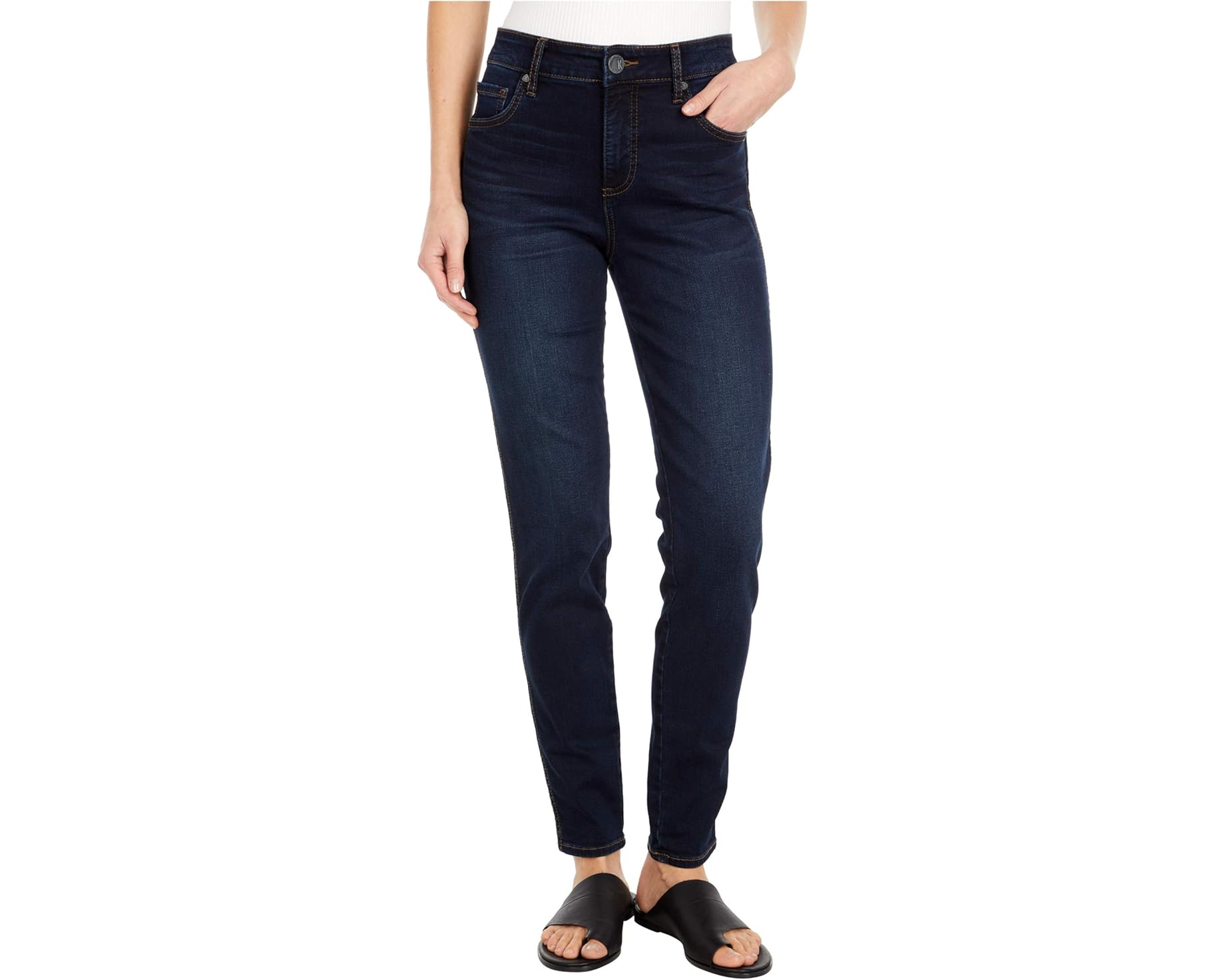(取寄) カット フロム ザ クロス レディース ディアナ スキニー ジーンズ KUT from the Kloth women Diana Skinny Jeans Initiative Wash|スウィートラグ