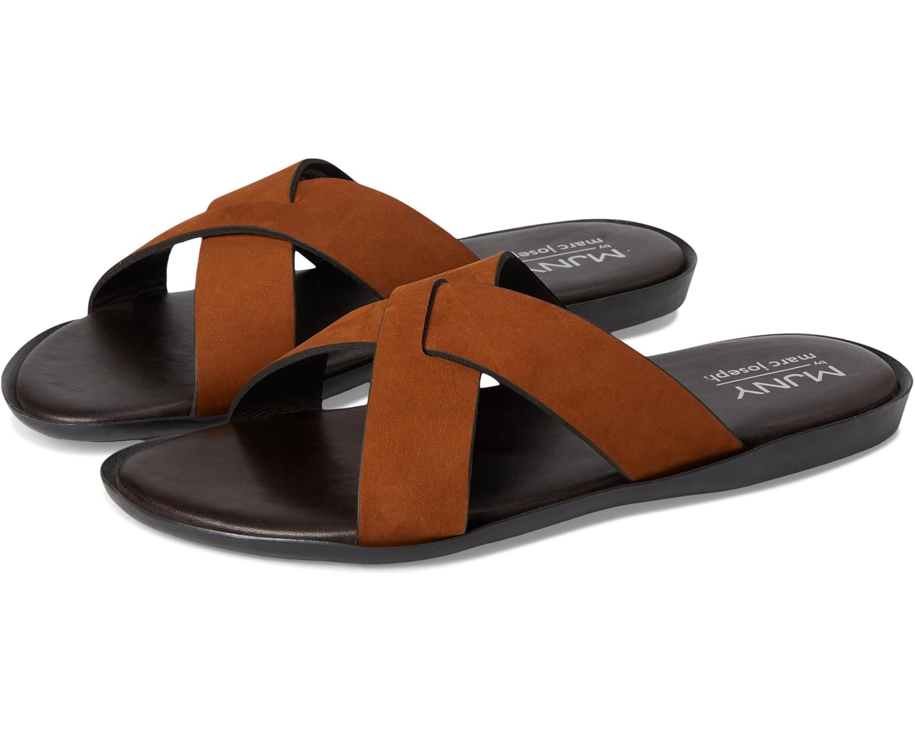(取寄) マークジョセフニューヨーク メンズ ローマン コート サンダル Marc Joseph New York men Roman Court Sandal Rustic Nobuck|スウィートラグ