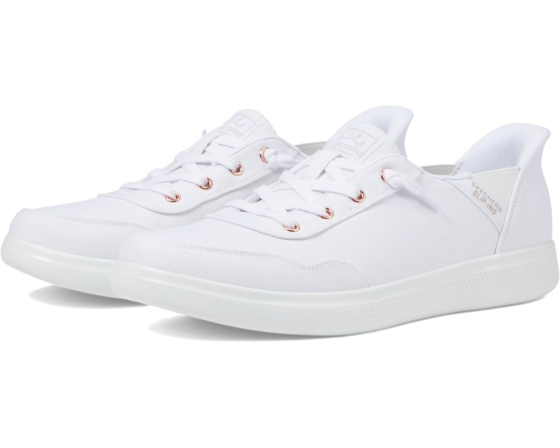 (取寄) ボブス スケッチャーズ レディース スキップ キュート B キュート スウィート ハンズ フリー スリップ-インス BOBS from SKECHERS women SKIP CUTE B CUTE SWEET HANDS FREE SLIP-INS White｜スウィートラグ
