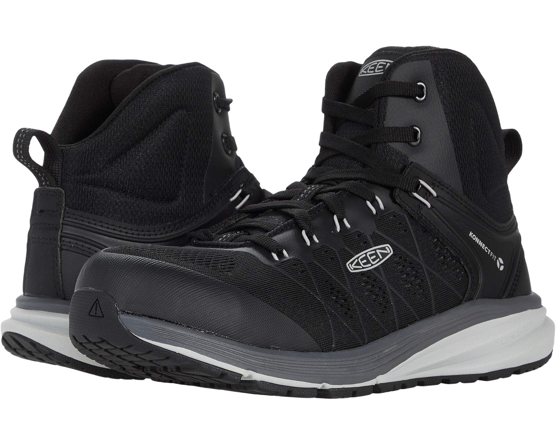 (取寄) キーン ユーティリティ メンズ ビスタ エナジー ミッド (コンプ トゥ) KEEN Utility men Vista Energy Mid (Comp Toe) Vapor/Black｜スウィートラグ
