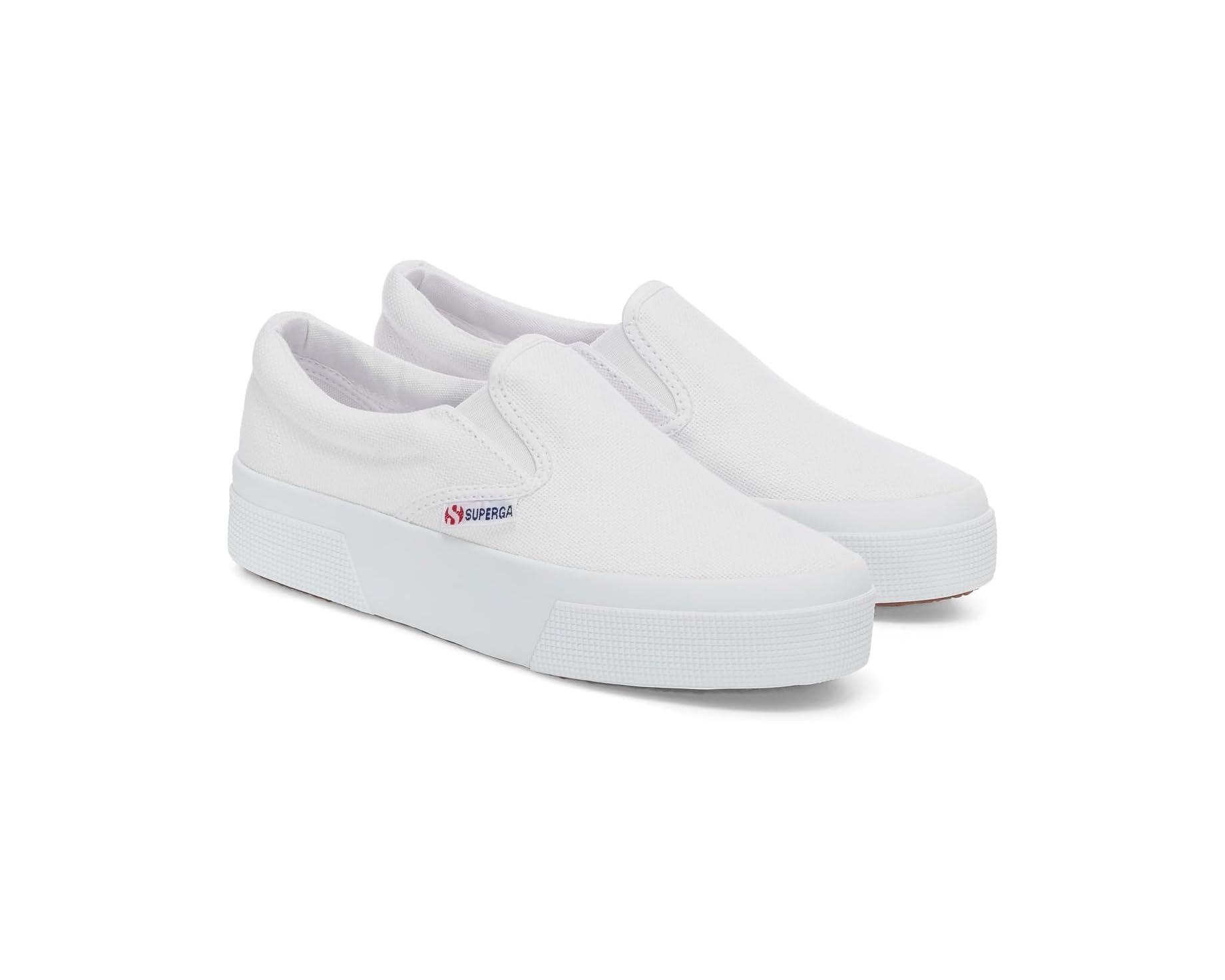 (取寄) スペルガ レディース 2740 プラットフォーム スリップ オン Superga women 2740 Platform Slip On White｜スウィートラグ
