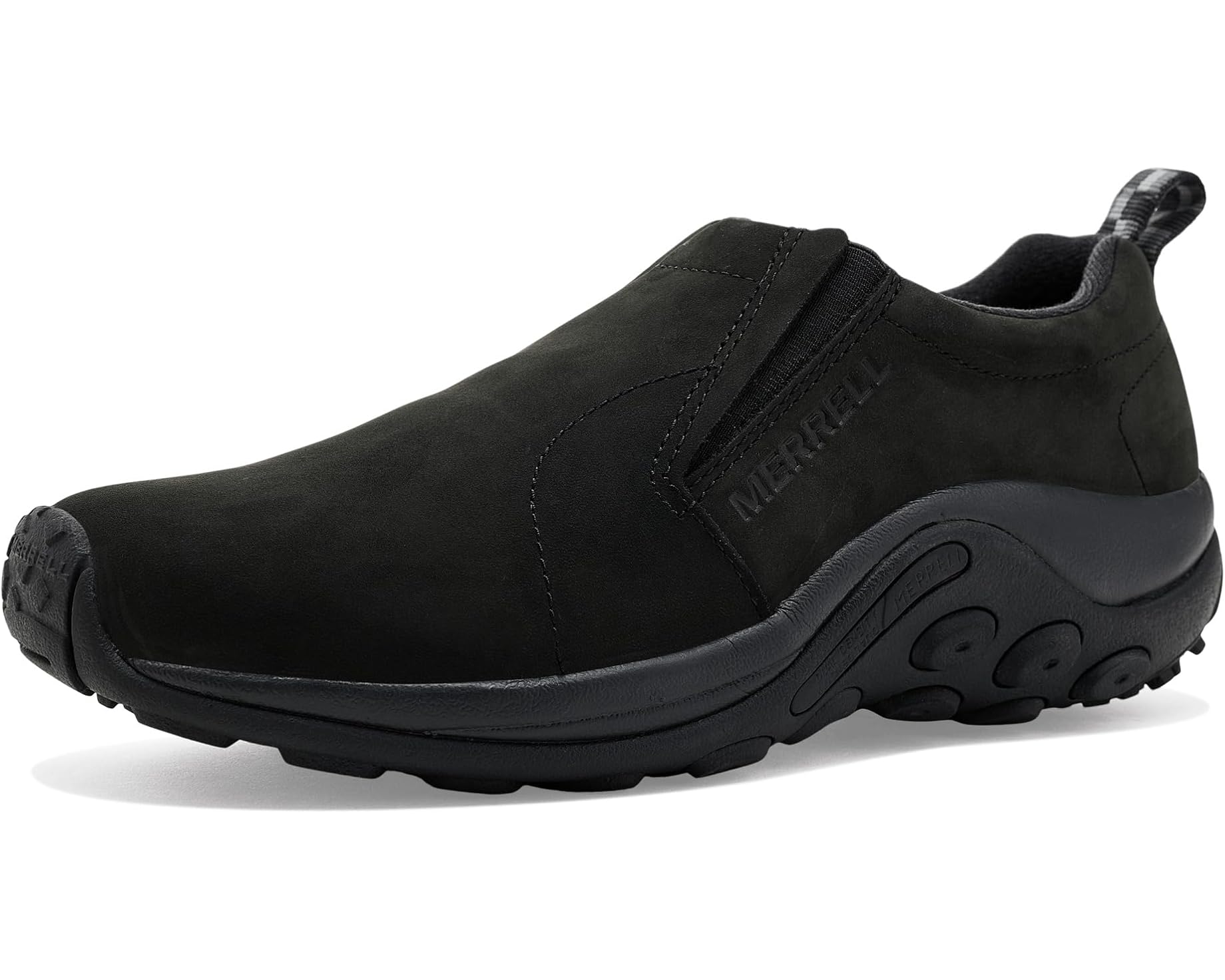 (取寄) メレル メンズ ジャングル モック ヌバック Merrell men Jungle Moc Nubuck Black/Black｜スウィートラグ