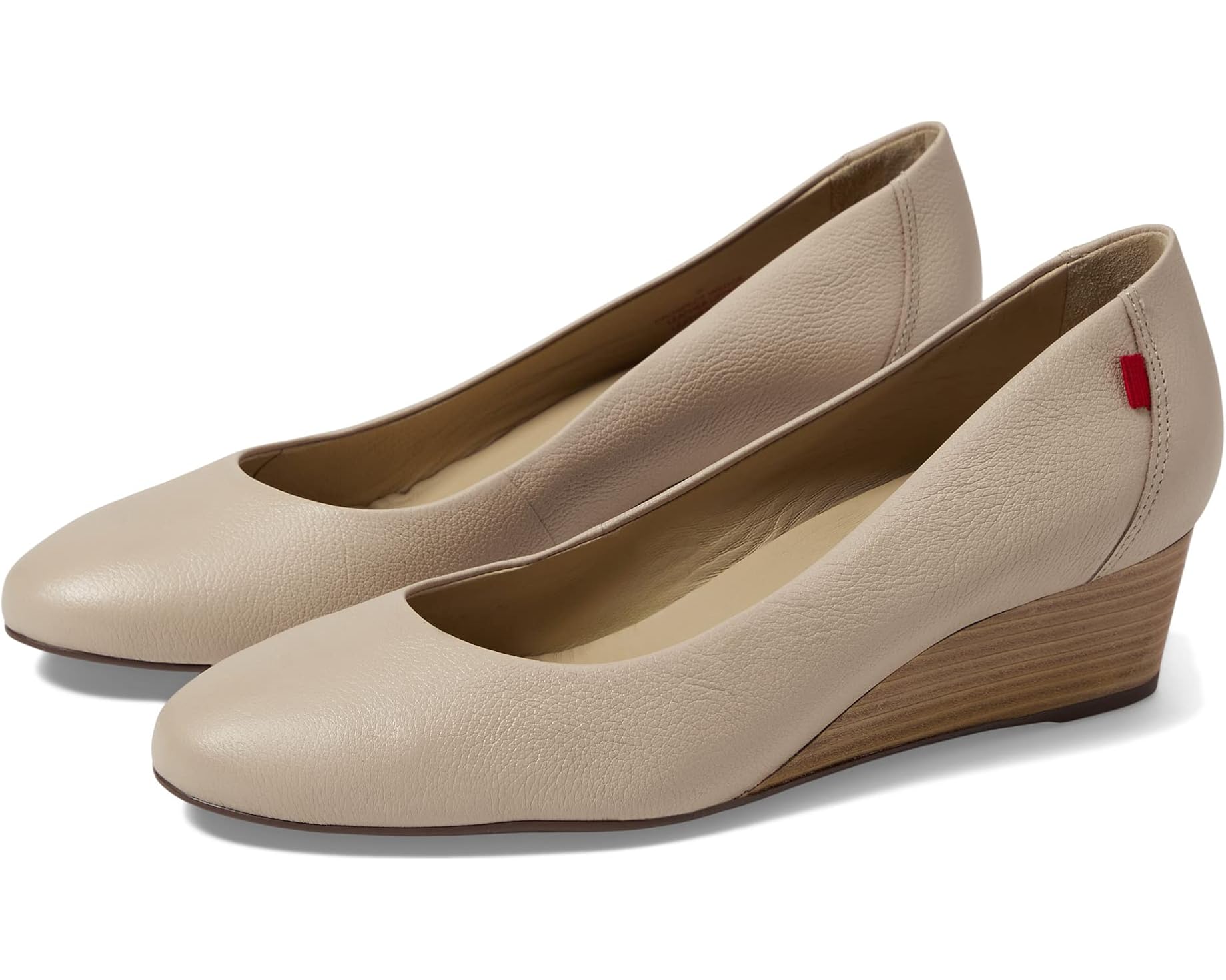 (取寄) マークジョセフニューヨーク レディース プロスペクト ウェッジ Marc Joseph New York women Prospect Wedge Nude Napa Soft|スウィートラグ