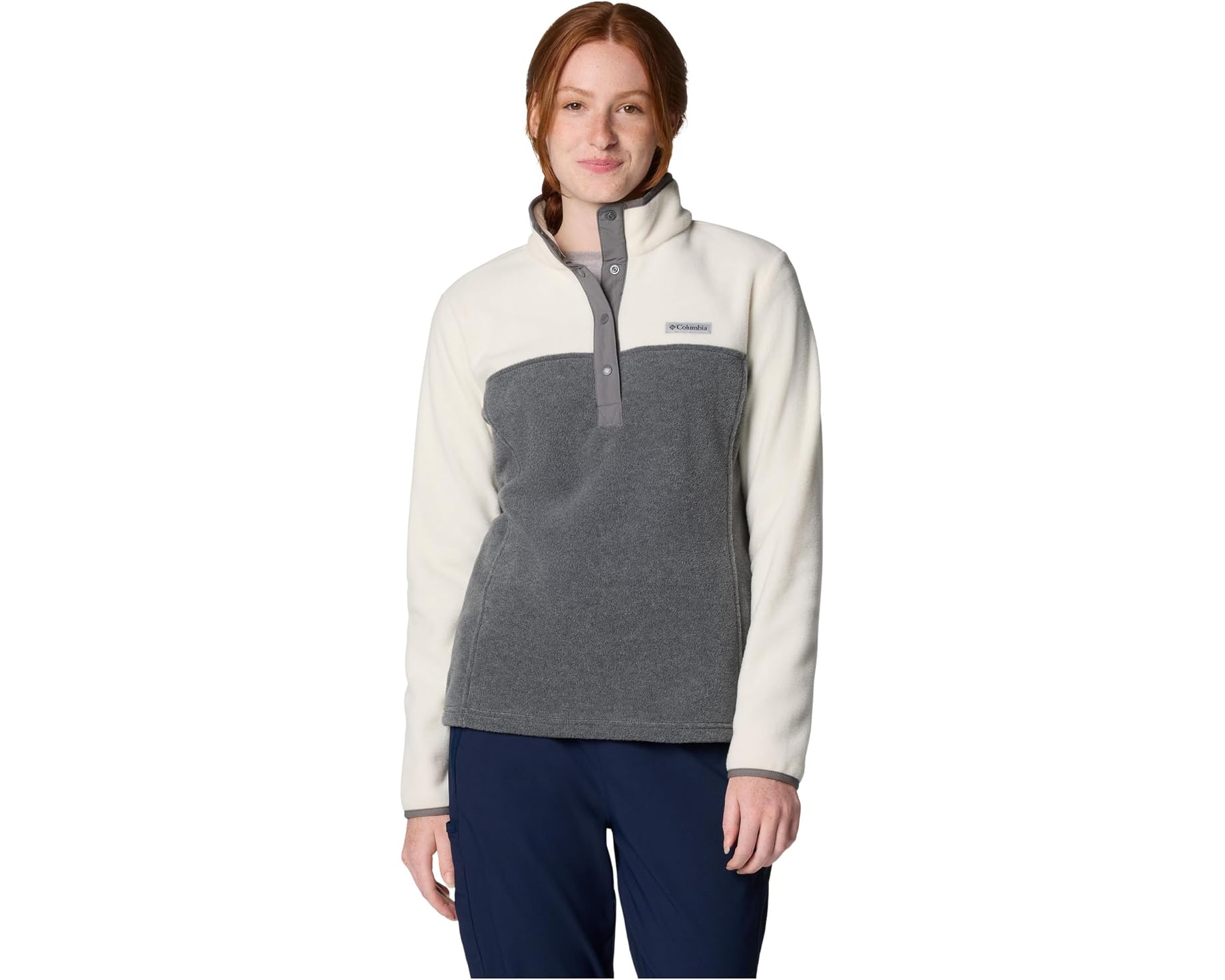 (取寄) コロンビア レディース ベントン スプリングス 1/2 スナップ プル オーバー リ Columbia women Benton Springs 1/2 Snap Pull Over II City Grey Heather/Chalk｜スウィートラグ 16,965円