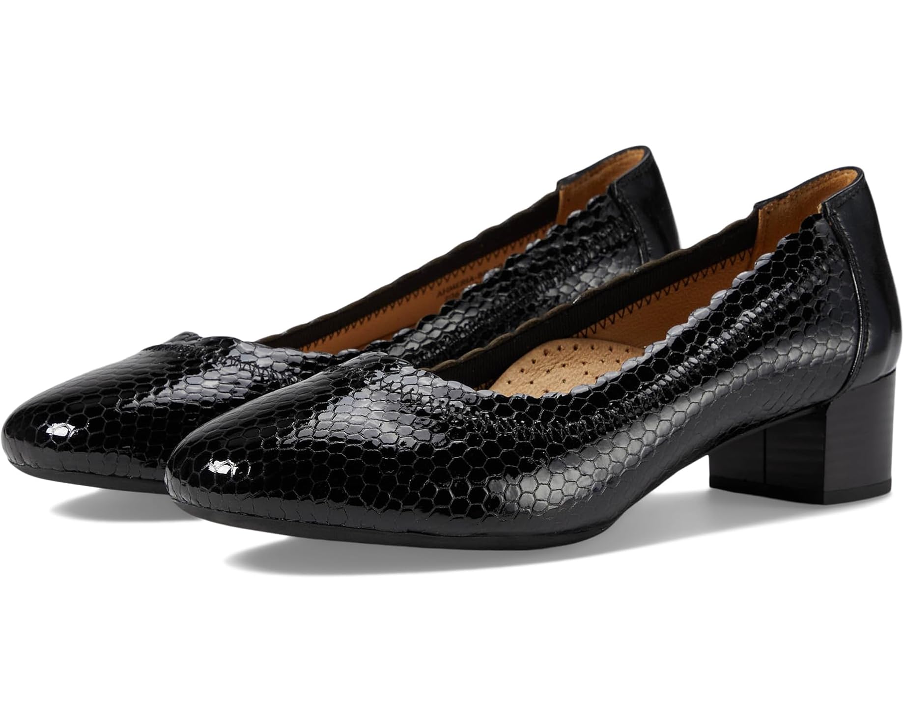 (取寄) スプリング ステップ レディース Spring Step women Ahmeria Black Patent｜スウィートラグ
