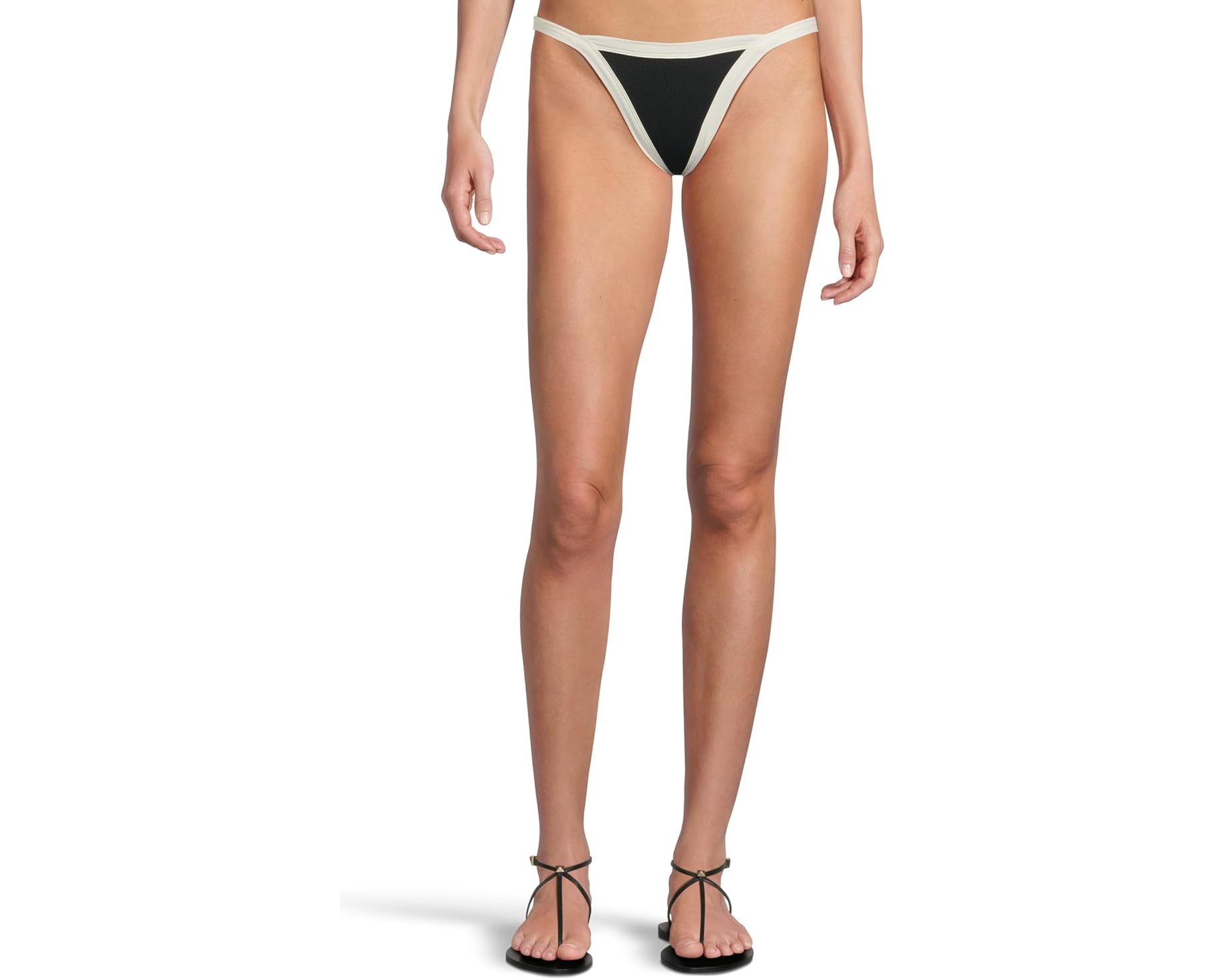 (取寄) エルスペース レディース マッケンジー ボトム フル L*Space women Mackenzie Bottom Full Black/Cream｜スウィートラグ