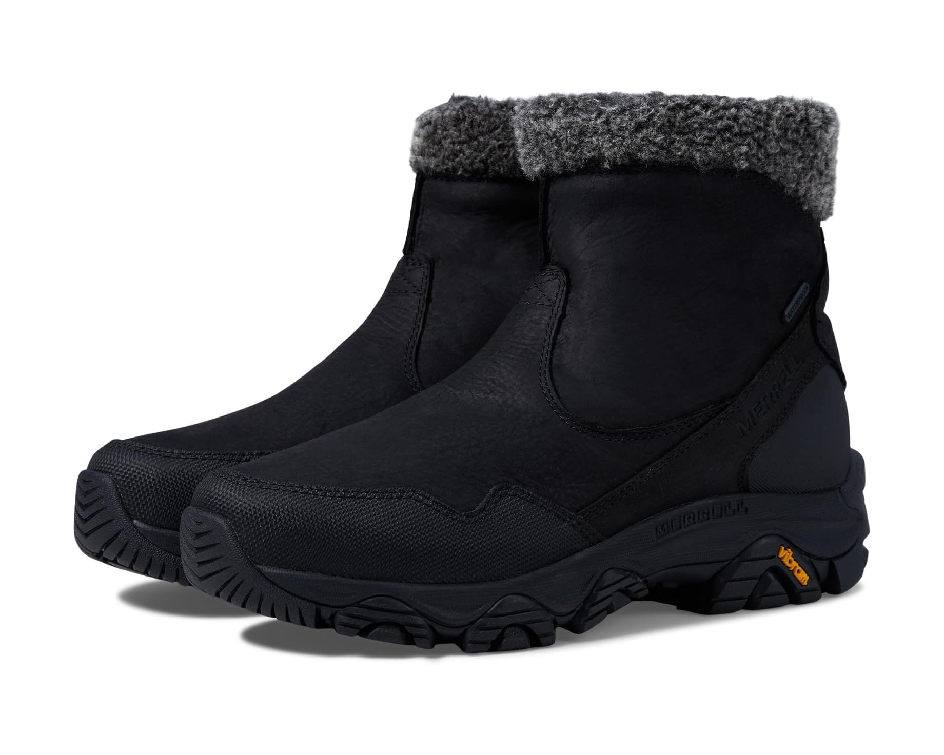 (取寄) メレル レディース コールドパック 3 サーモ ミッド ジップ ウォータープルーフ Merrell women Coldpack 3 Thermo Mid Zip Waterproof Black｜スウィートラグ