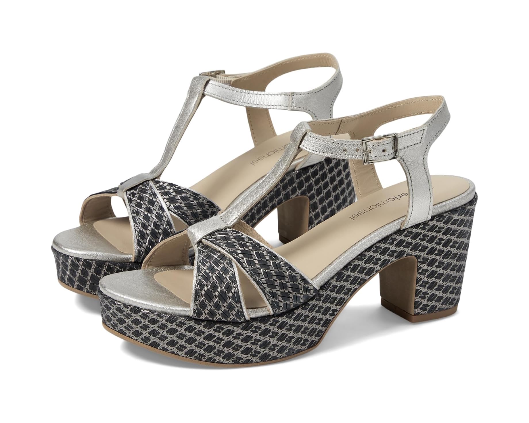 (取寄) エリックマイケル レディース バレンシア Eric Michael women Valencia Black/Silver｜スウィートラグ
